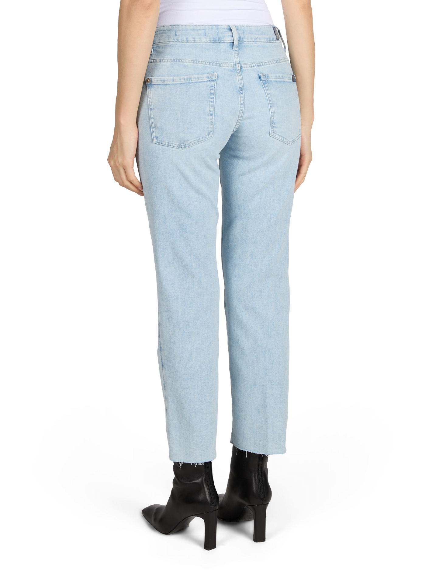 Straight leg Calie jeans in blended cotton 7 FOR ALL MANKIND Blue