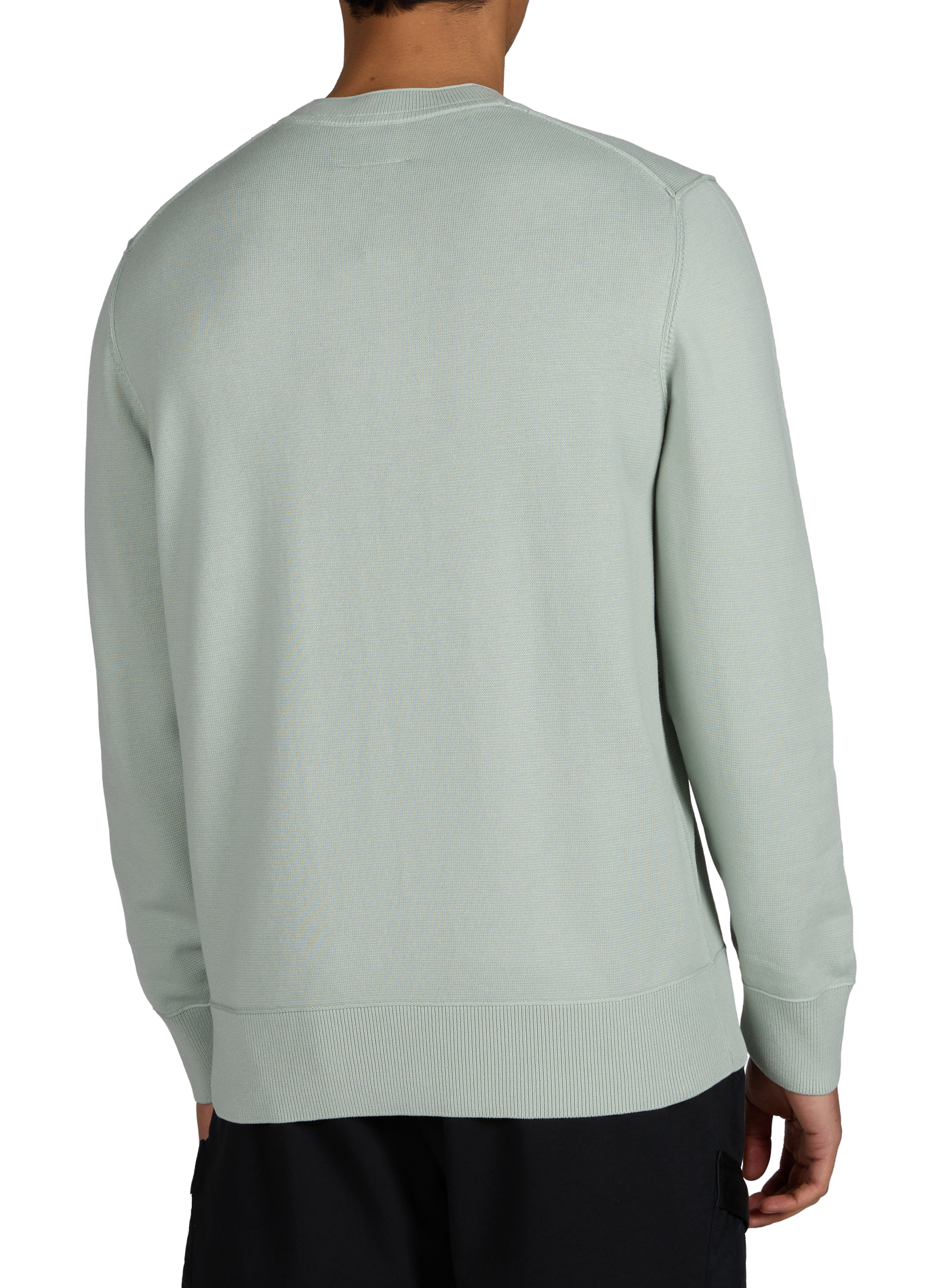 Ribbed Cotton Blend Sweater PARAJUMPERS Grey