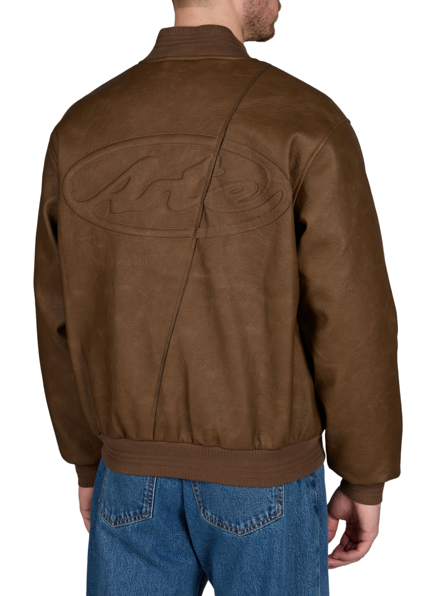 Blouson ample broderie marque ARTE ANTWERP Marron