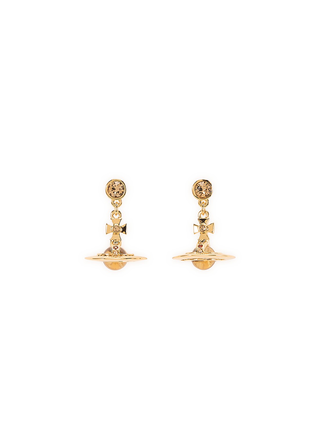 Earrings New Petit Orb VIVIENNE WESTWOOD Golden