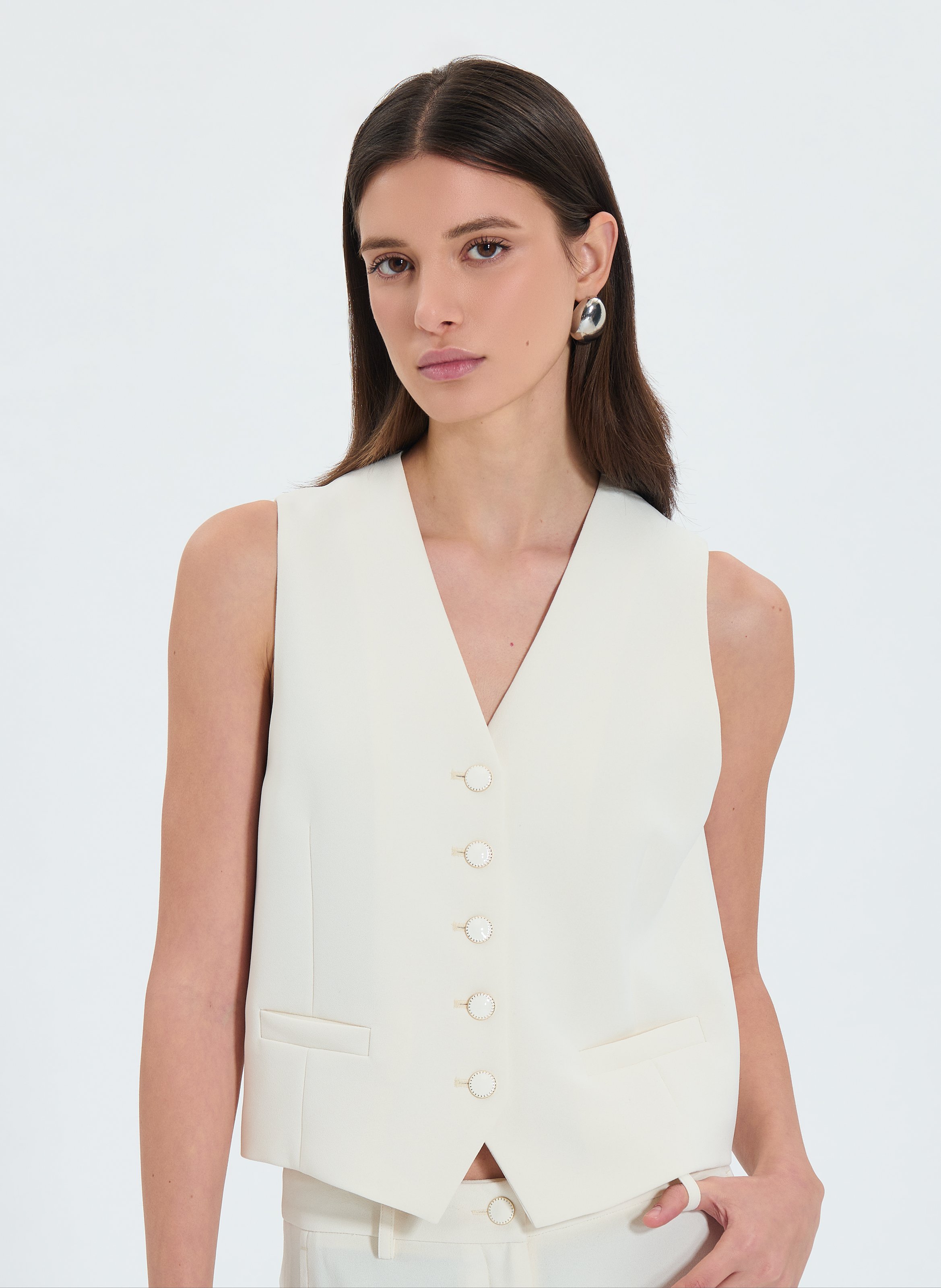 Veste  gianno ZAPA Blanc