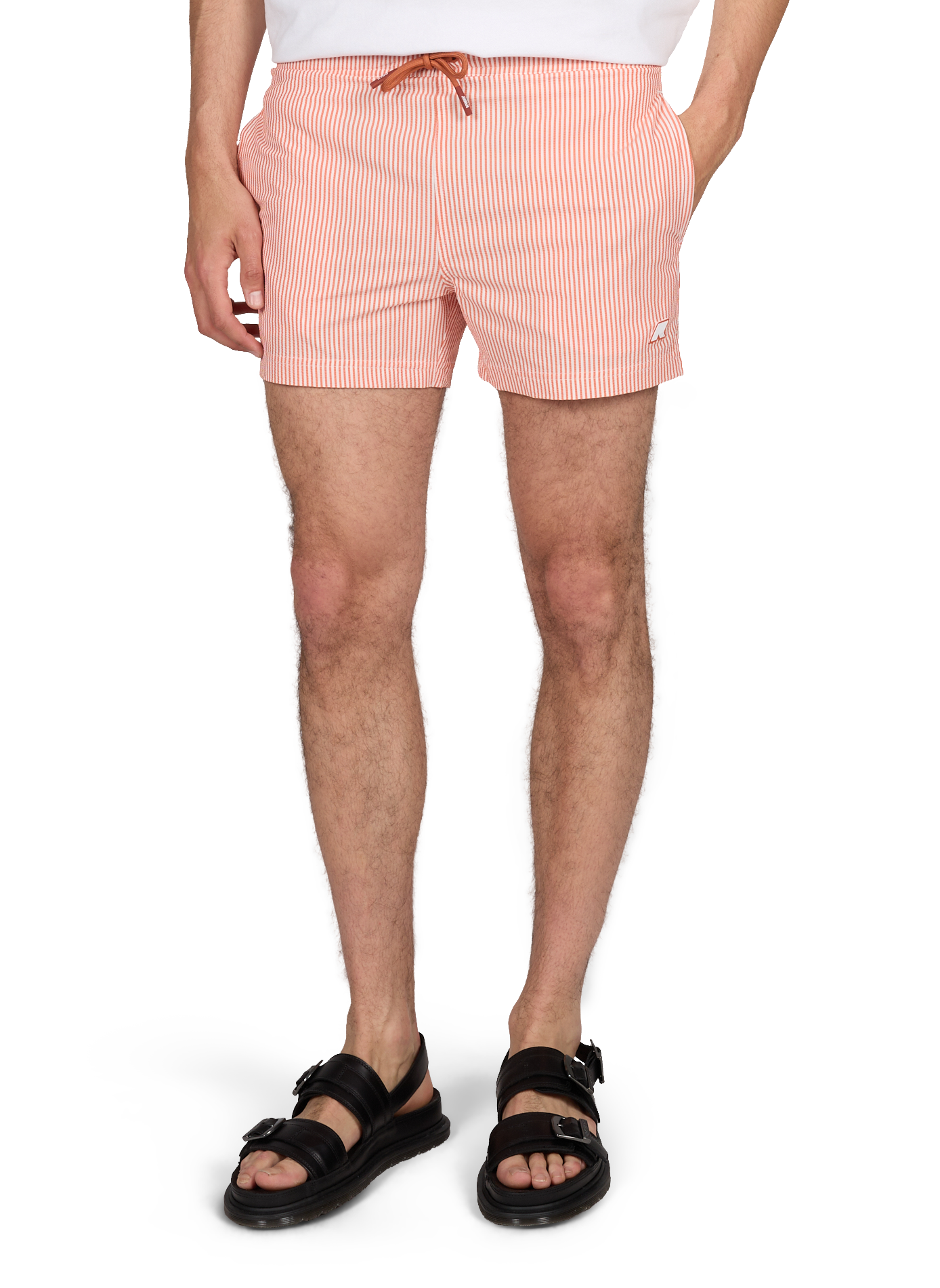 Short de bain rayé Hazel K-WAY Orange