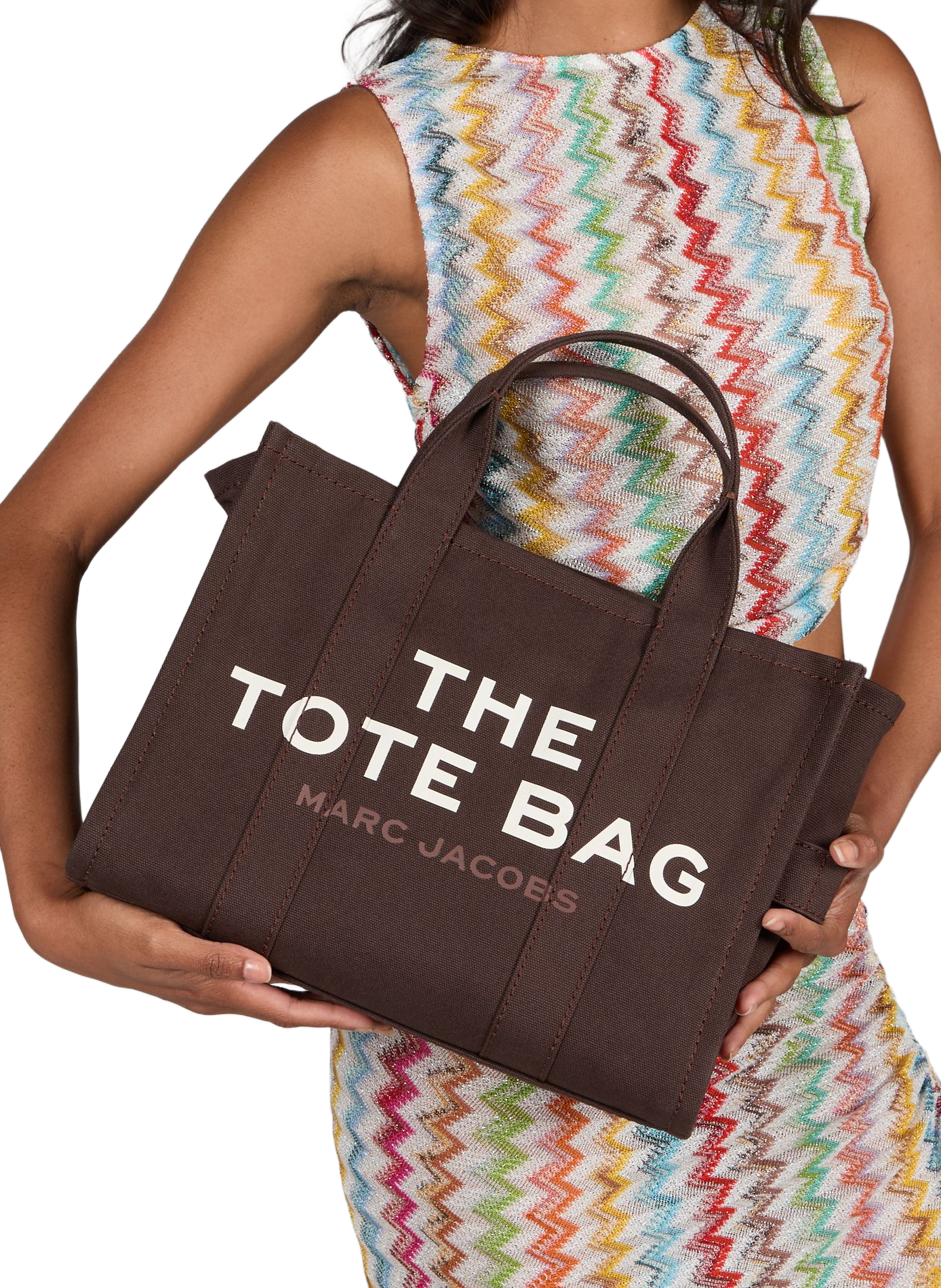 Sac cabas The Canvas Medium Tote Bag MARC JACOBS Marron