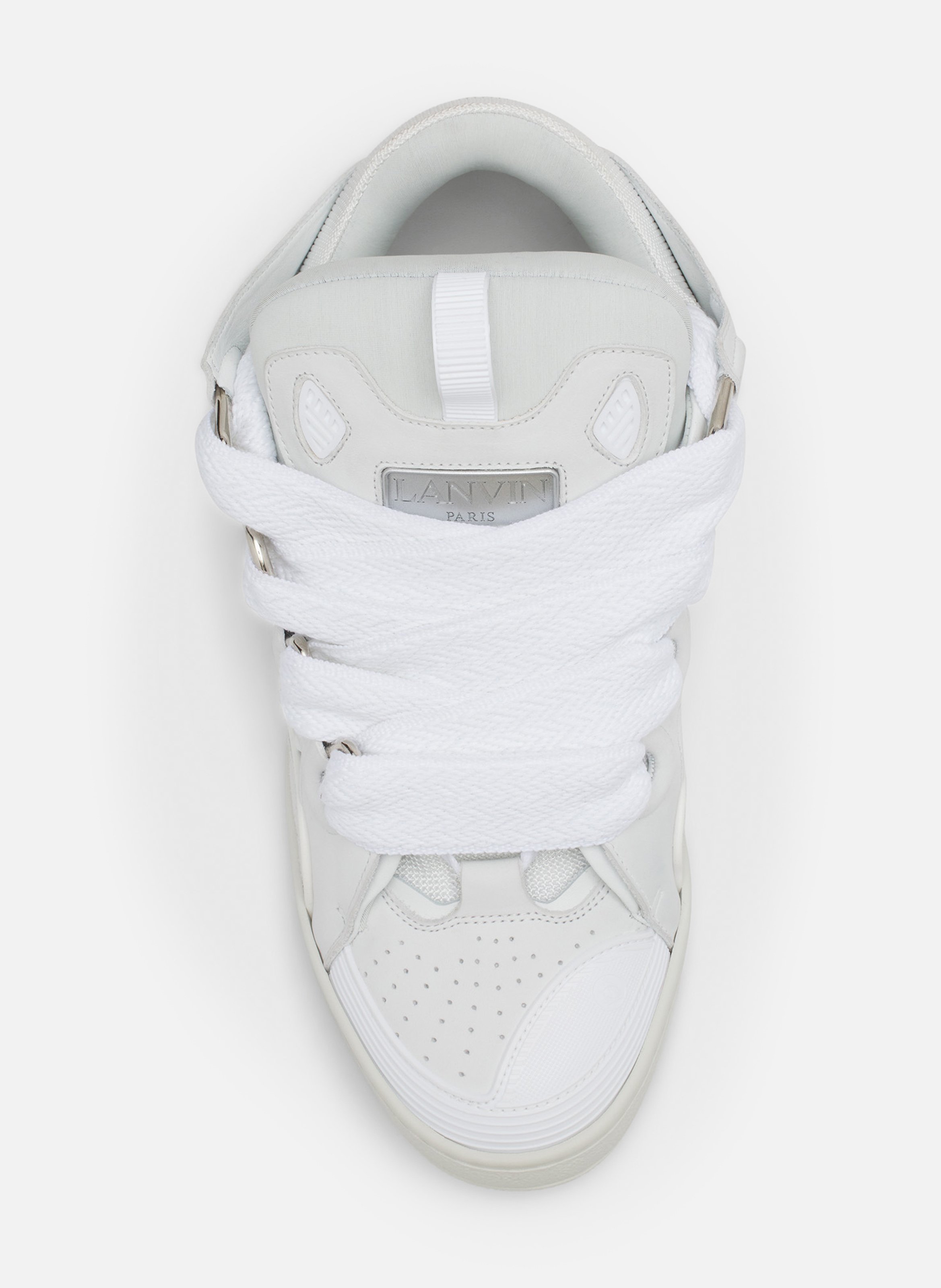 Sneakers curb en cuir LANVIN Blanc