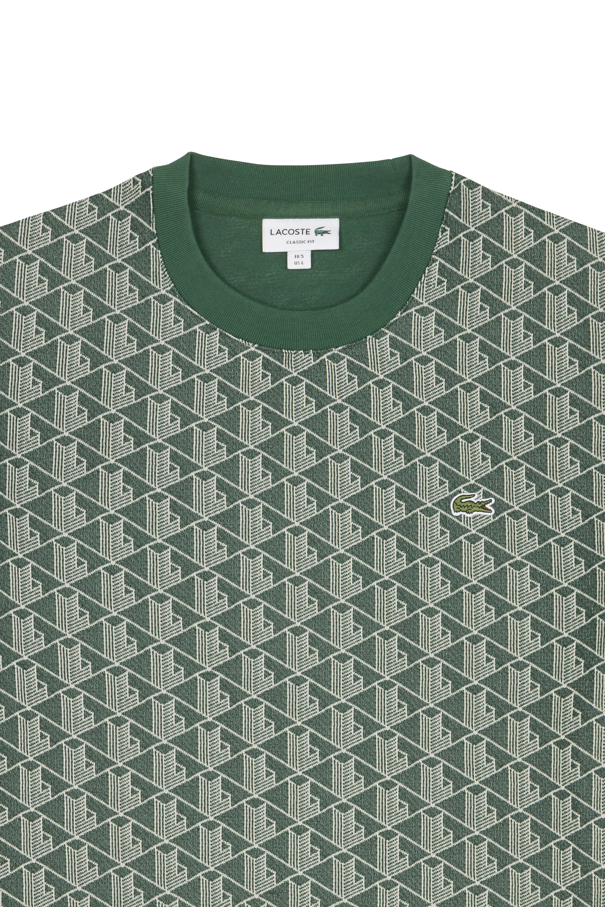 T-shirt tee-shirt LACOSTE Vert