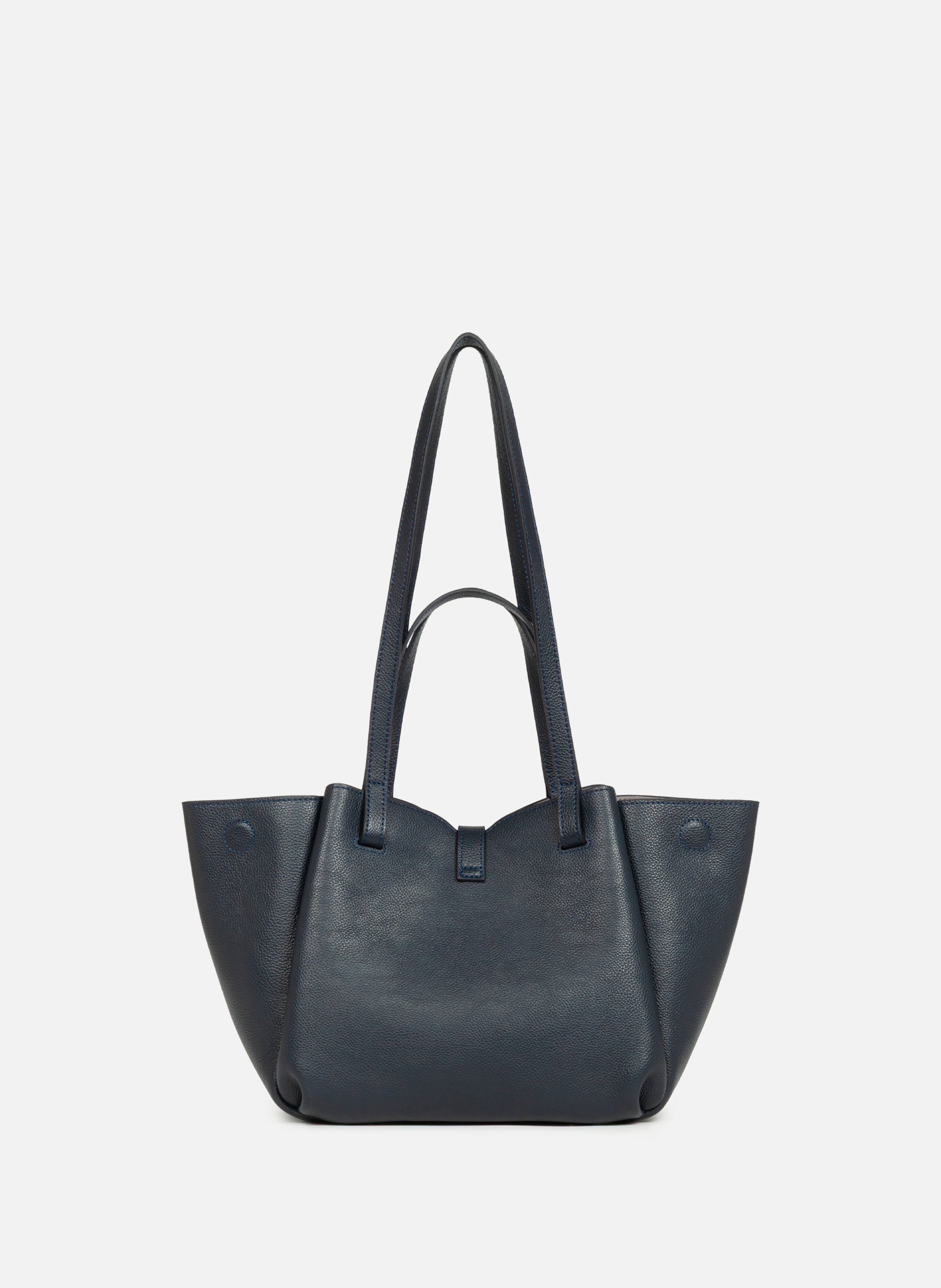 Sac cabas épaule - milano horizon LANCASTER Bleu