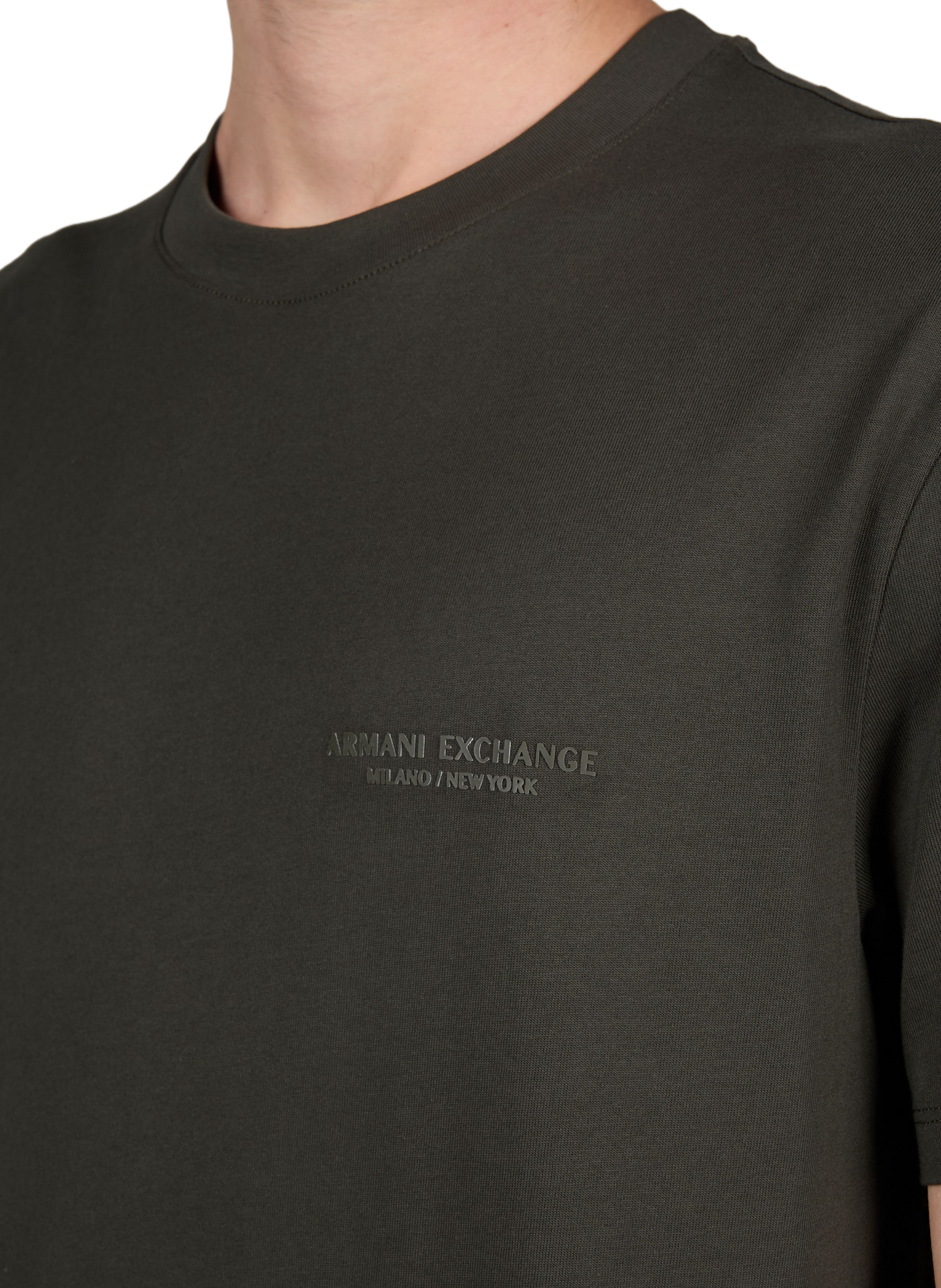 Short-sleeved T-shirt ARMANI EXCHANGE Khaki