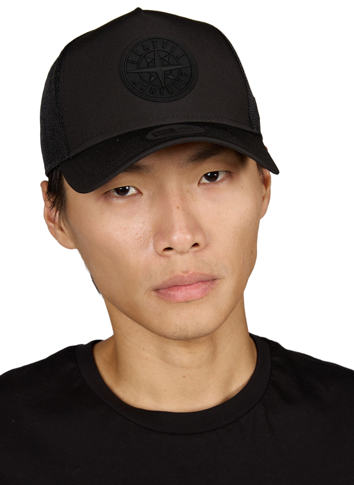 Two-tone cap with logo NEW ERA Black
