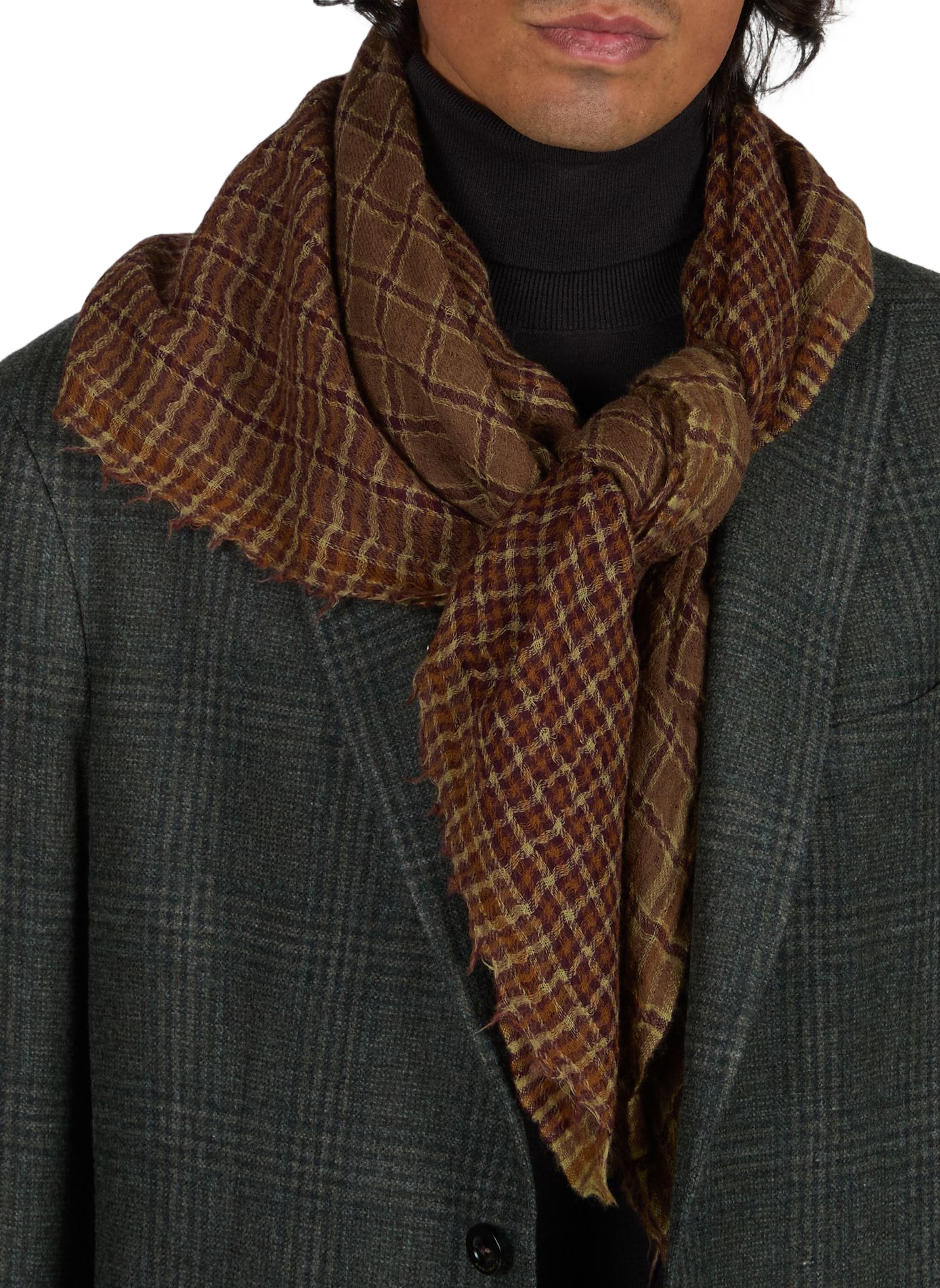 Wool scarf MOISMONT Multicolour