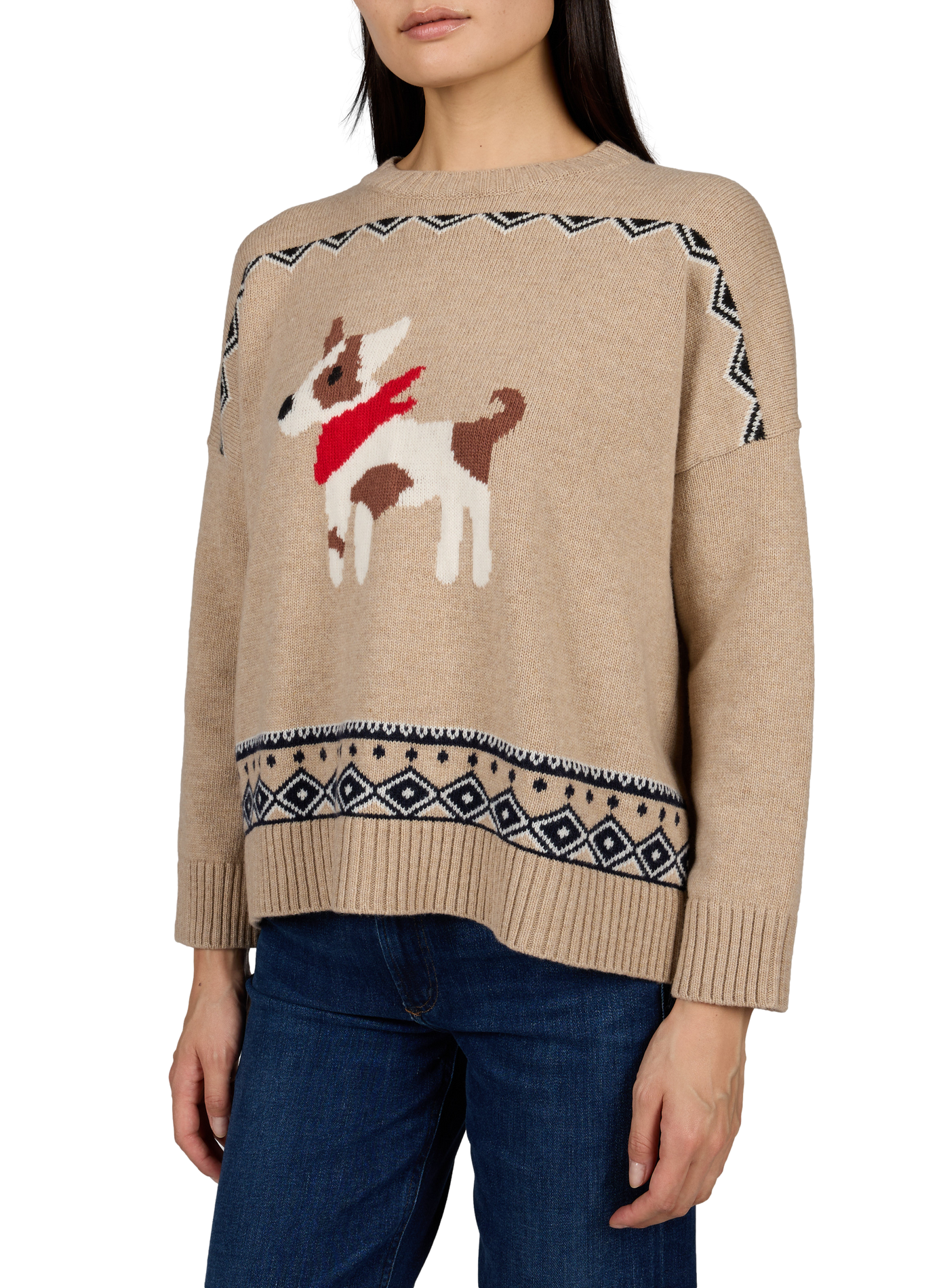 Oversized wool jumper MAX MARA WEEK END Beige