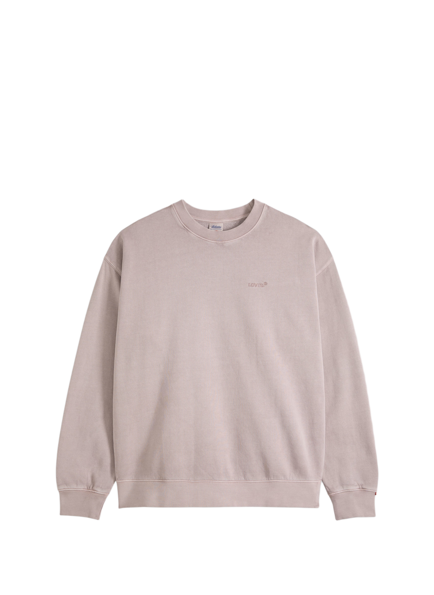 Rundhalsausschnitt-Sweatshirt aus Baumwolle LEVI'S Rosa