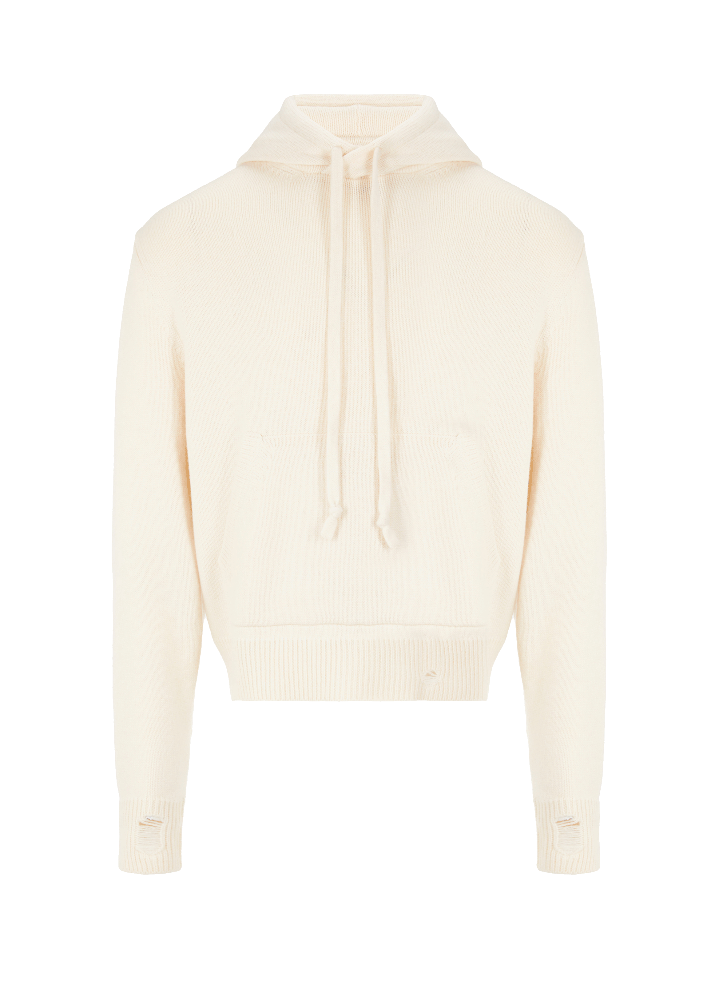 Hoodie Detroy and Repaired en cachemire