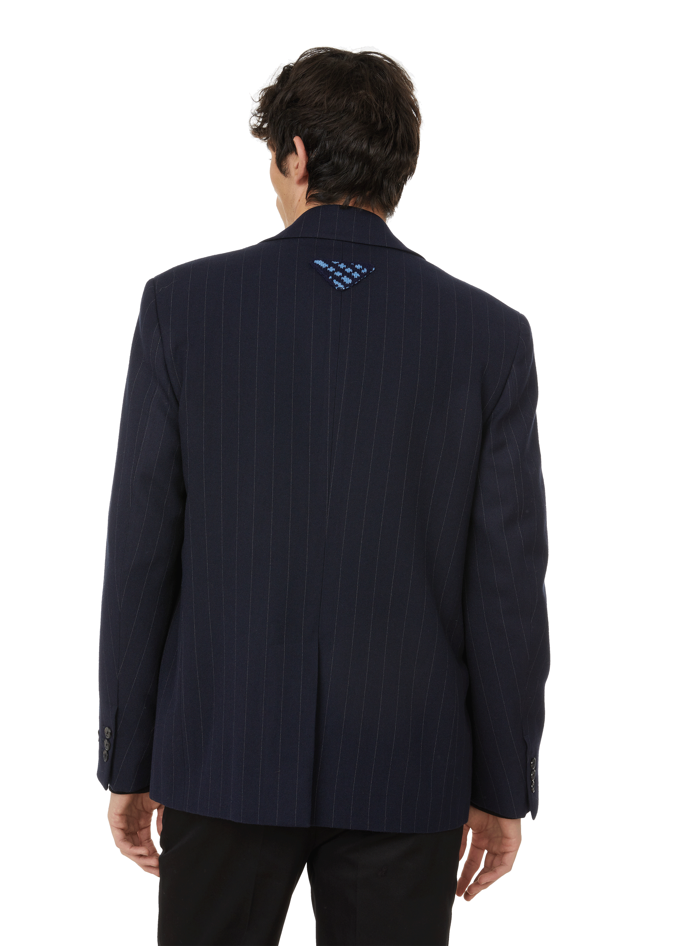 Wool jacket PRADA Blue