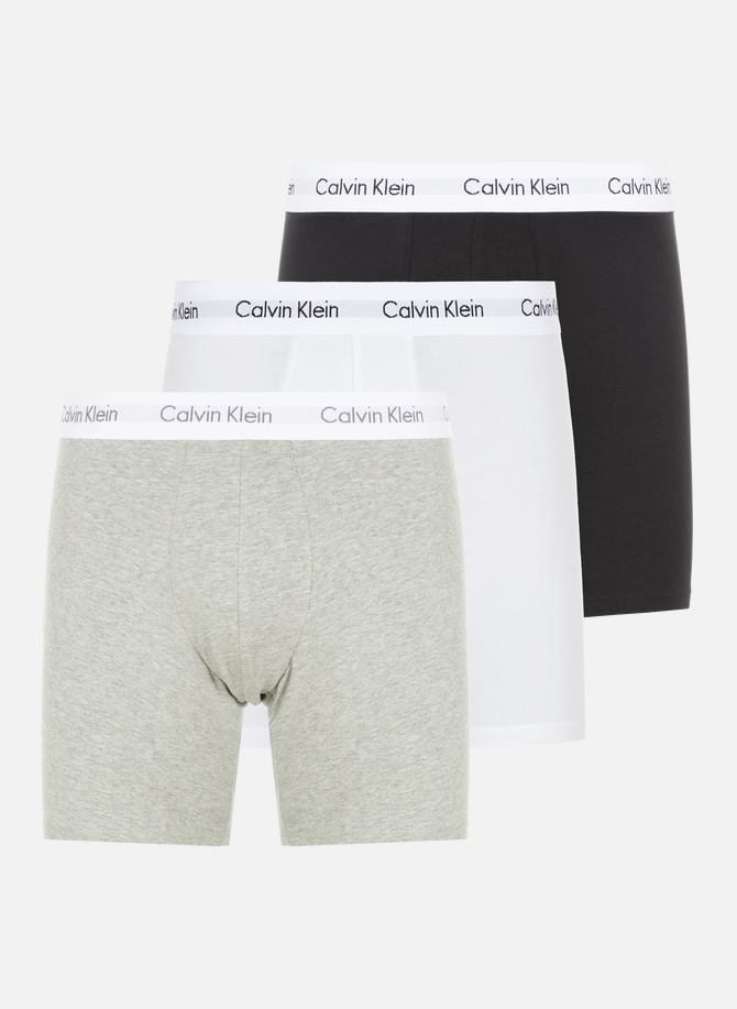 Pack of three cotton boxers CALVIN KLEIN