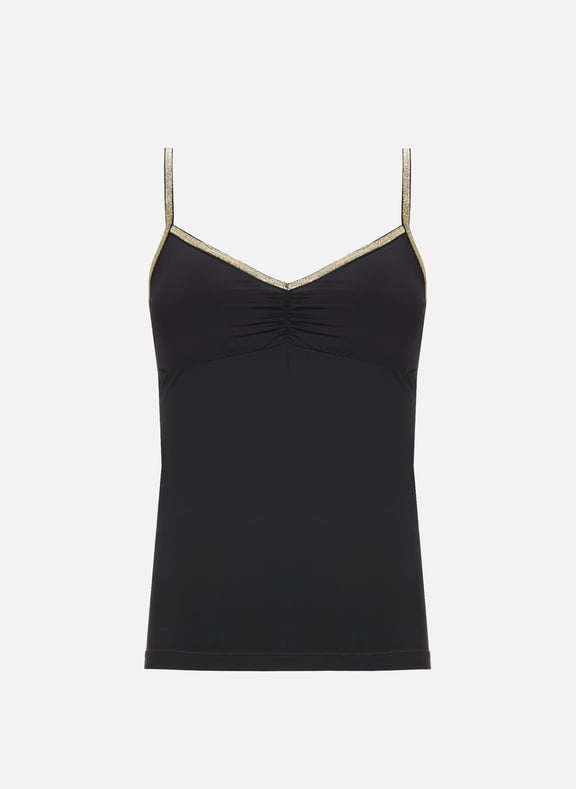 Top à bretelles Noir by LA NOUVELLE LA NOUVELLE Top à bretelles Noir