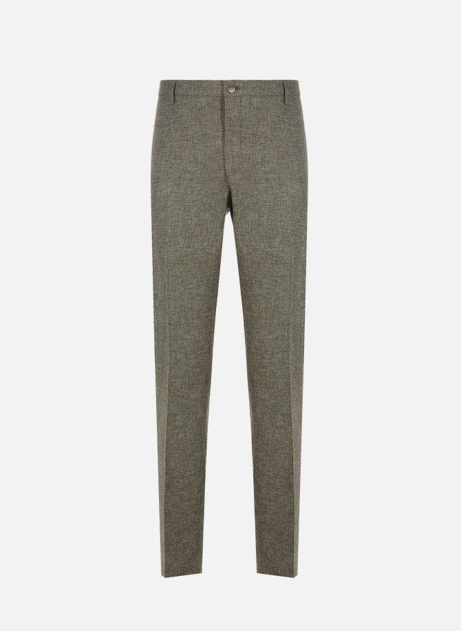 Slim-fit linen trousers HACKETT