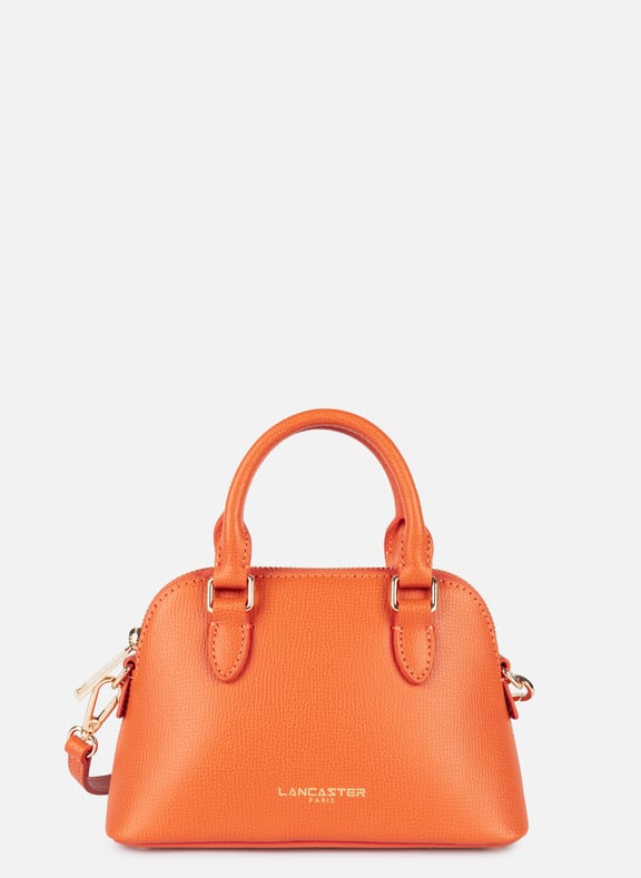 Petit sac demi lune - sierra jia Orange by LANCASTER LANCASTER Petit sac demi lune - sierra jia Orange