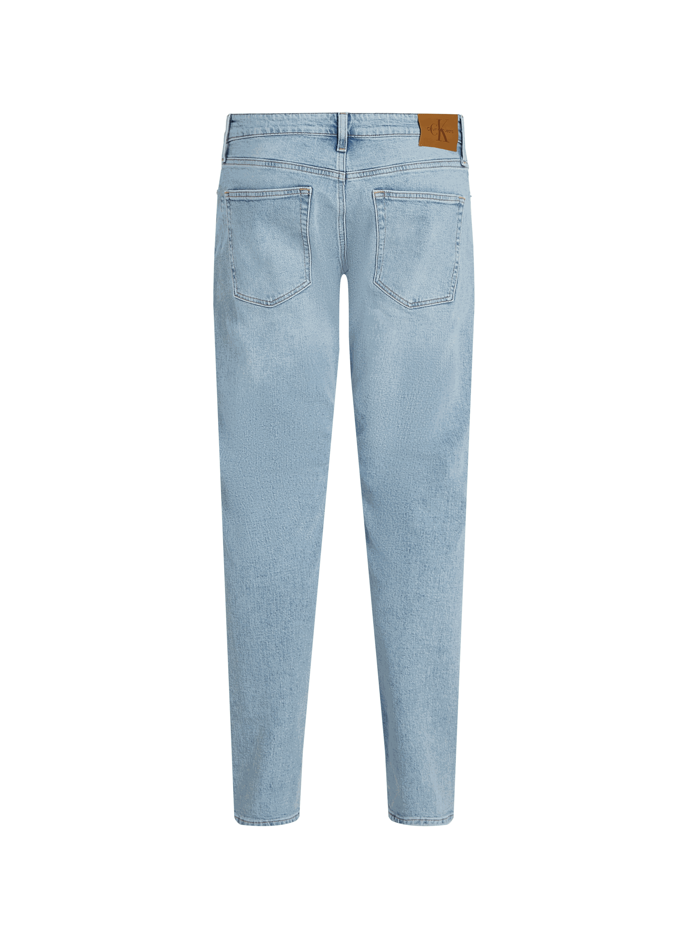 Regular straight-cut jeans CALVIN KLEIN White