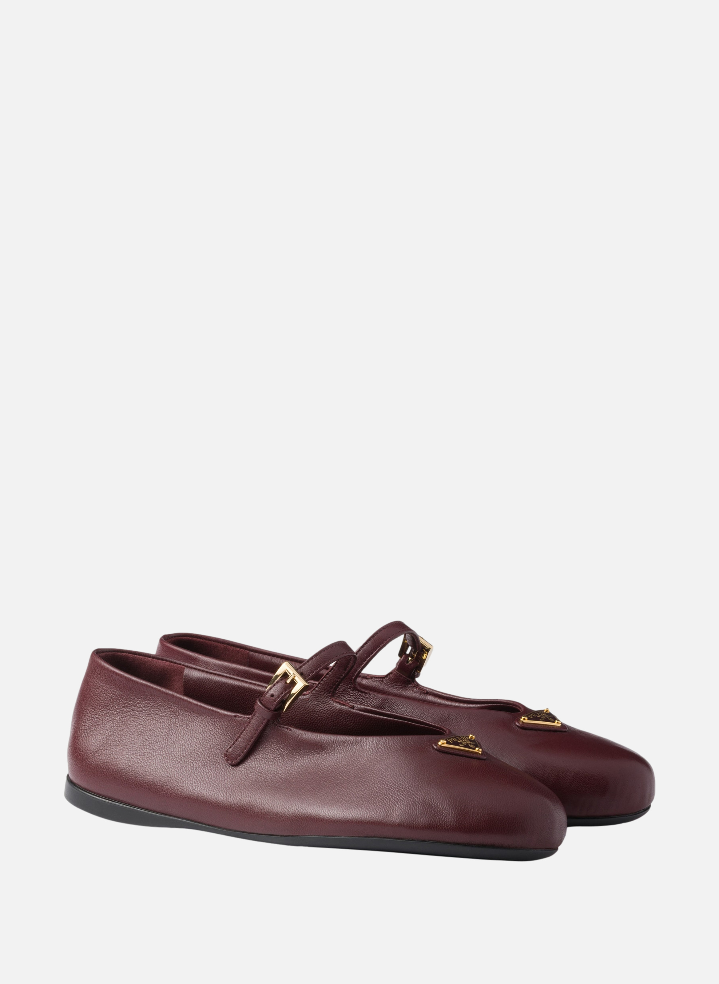 Ballerines en cuir nappa PRADA 