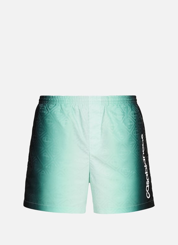 Short Gradient Monogram Multicolore by CASABLANCA PARIS CASABLANCA PARIS Short Gradient Monogram Multicolore