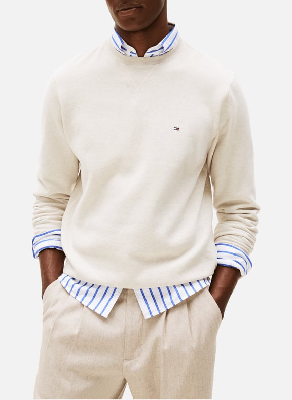 Cotton sweatshirt Beige by TOMMY HILFIGER TOMMY HILFIGER Cotton sweatshirt Beige