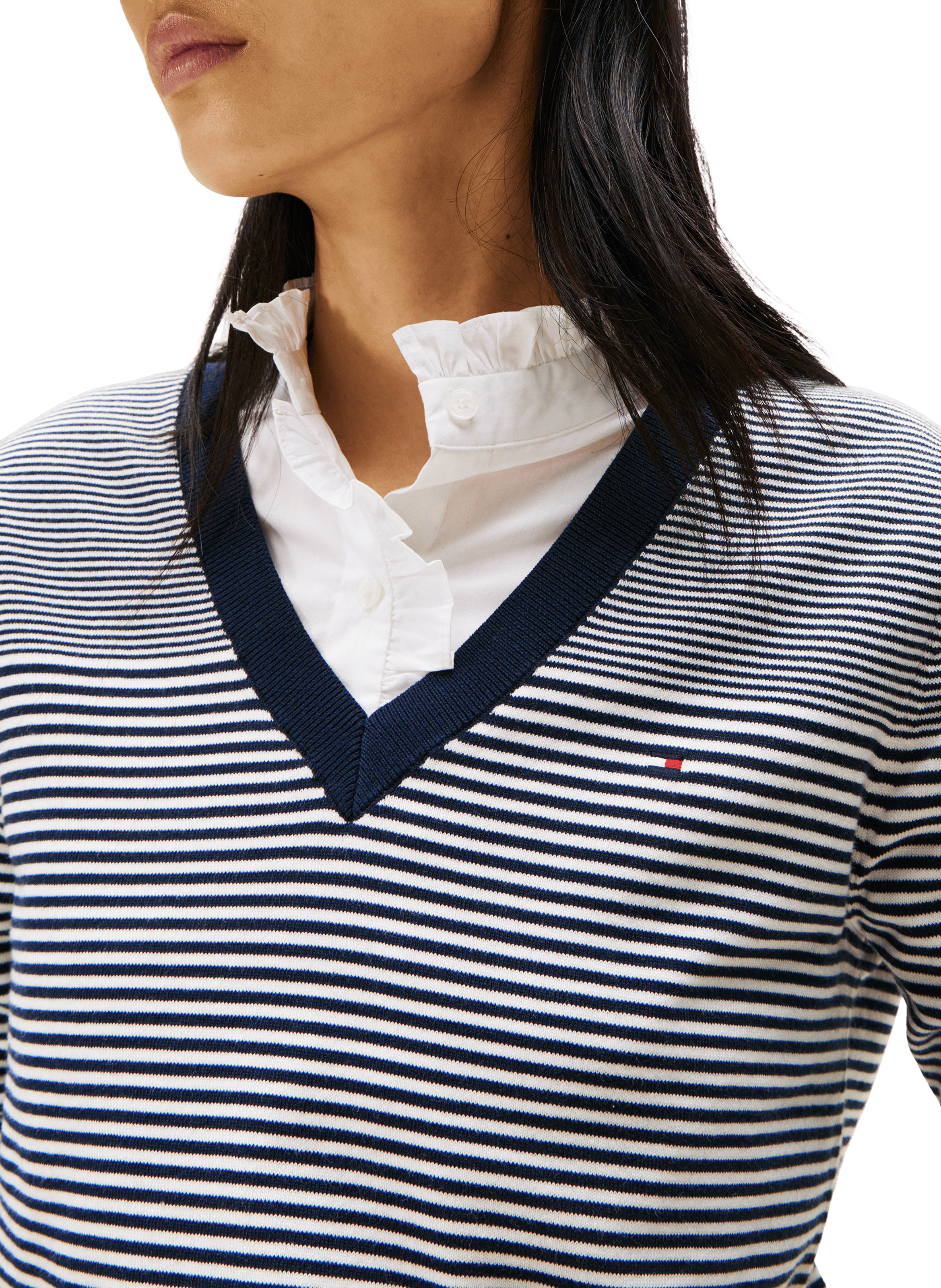 Pull à rayures  TOMMY HILFIGER Multicolore