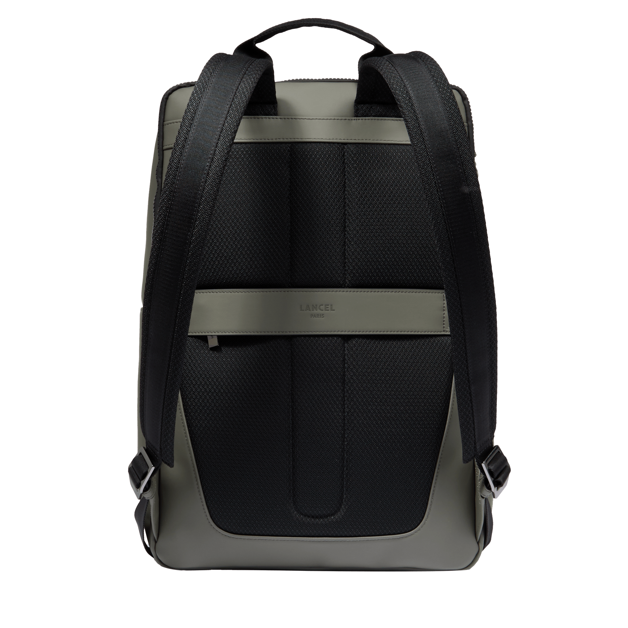 Sac à dos convertible 2 zip victor de lancel en cuir LANCEL Gris