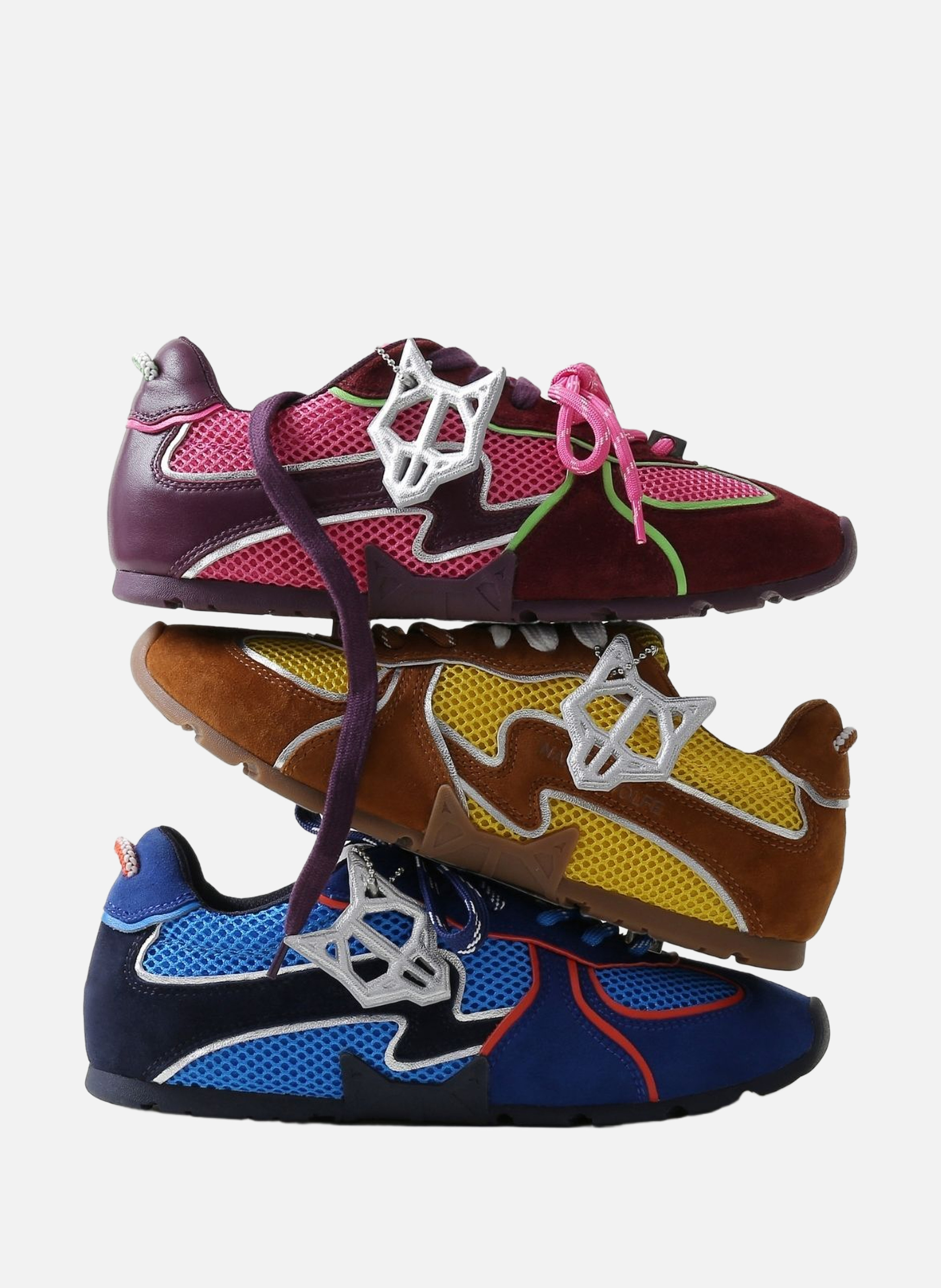 Baskets adored NAKED WOLFE Marron