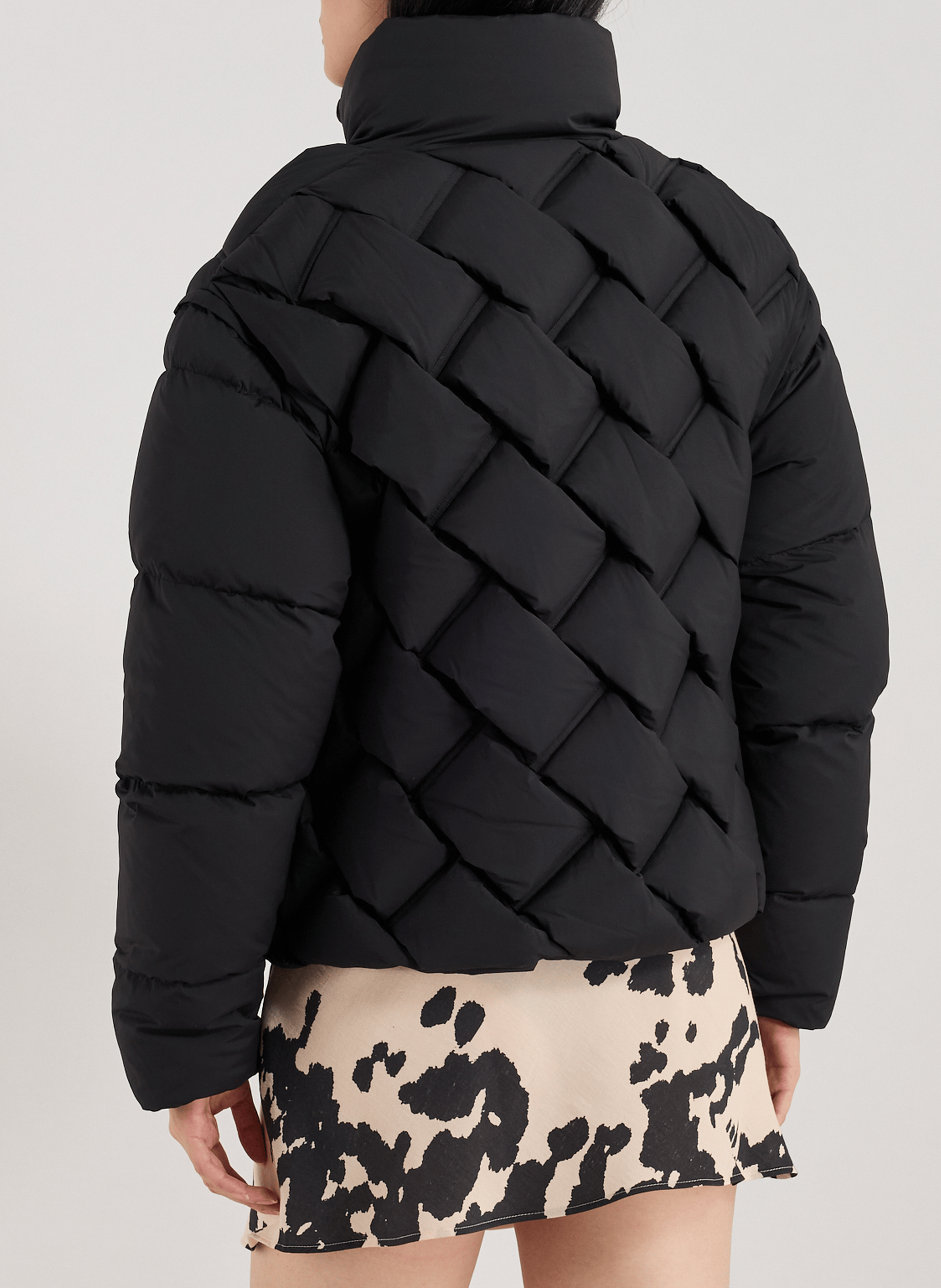 Quilted jacket with removable sleeves JOTT Black