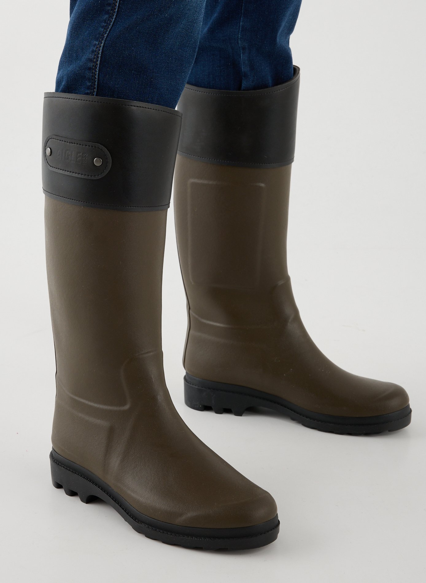 Bottes de pluie Cottage  AIGLE Kaki