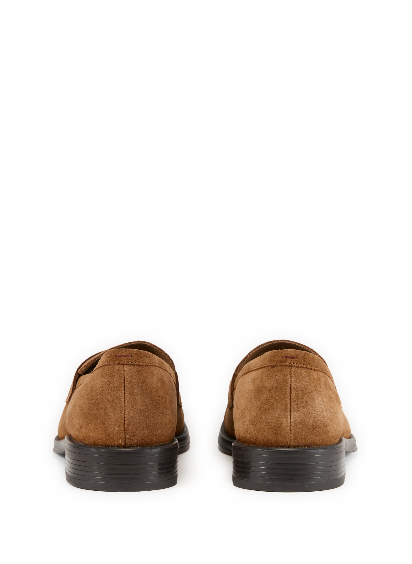 PAUL SMITH Leather Pierce Moccasins Brown