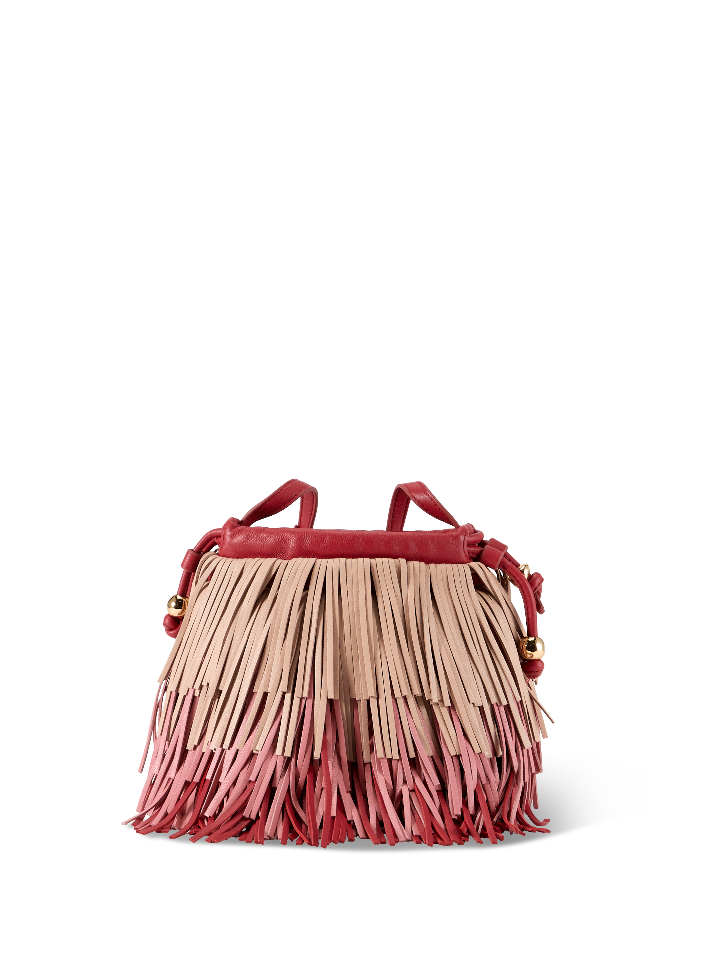 Sac à bandoulière franges en cuir ZIMMERMANN Multicolore