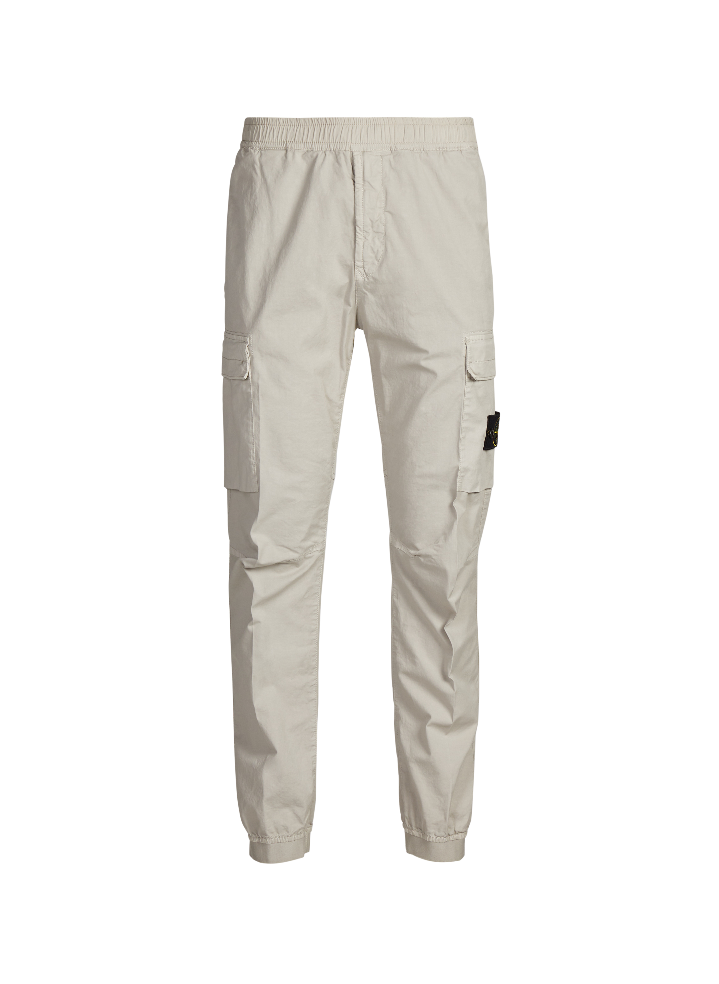 Cotton blend cargo pants STONE ISLAND Grey