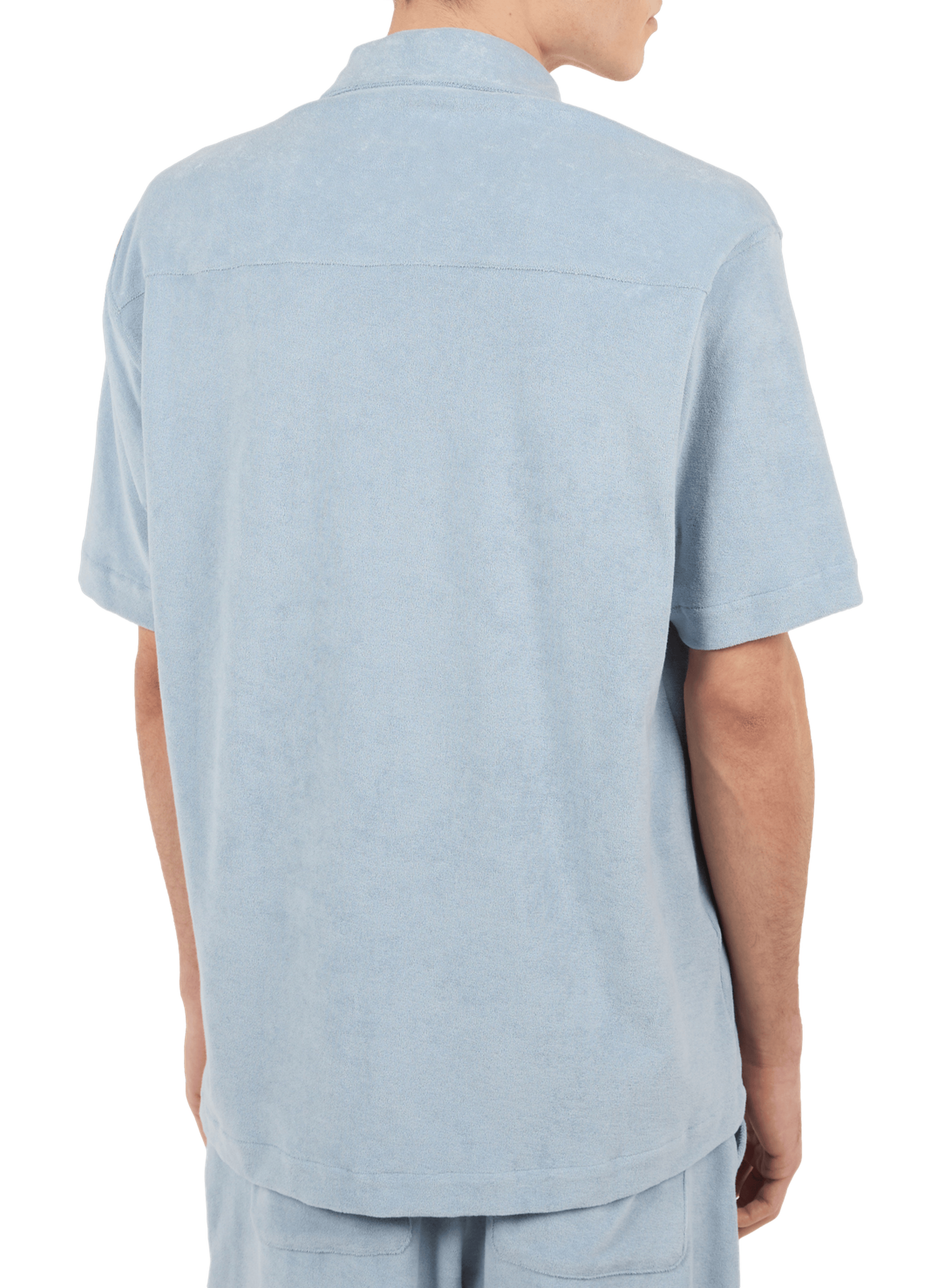 Cotton terry shirt SAISON 1865 Blue