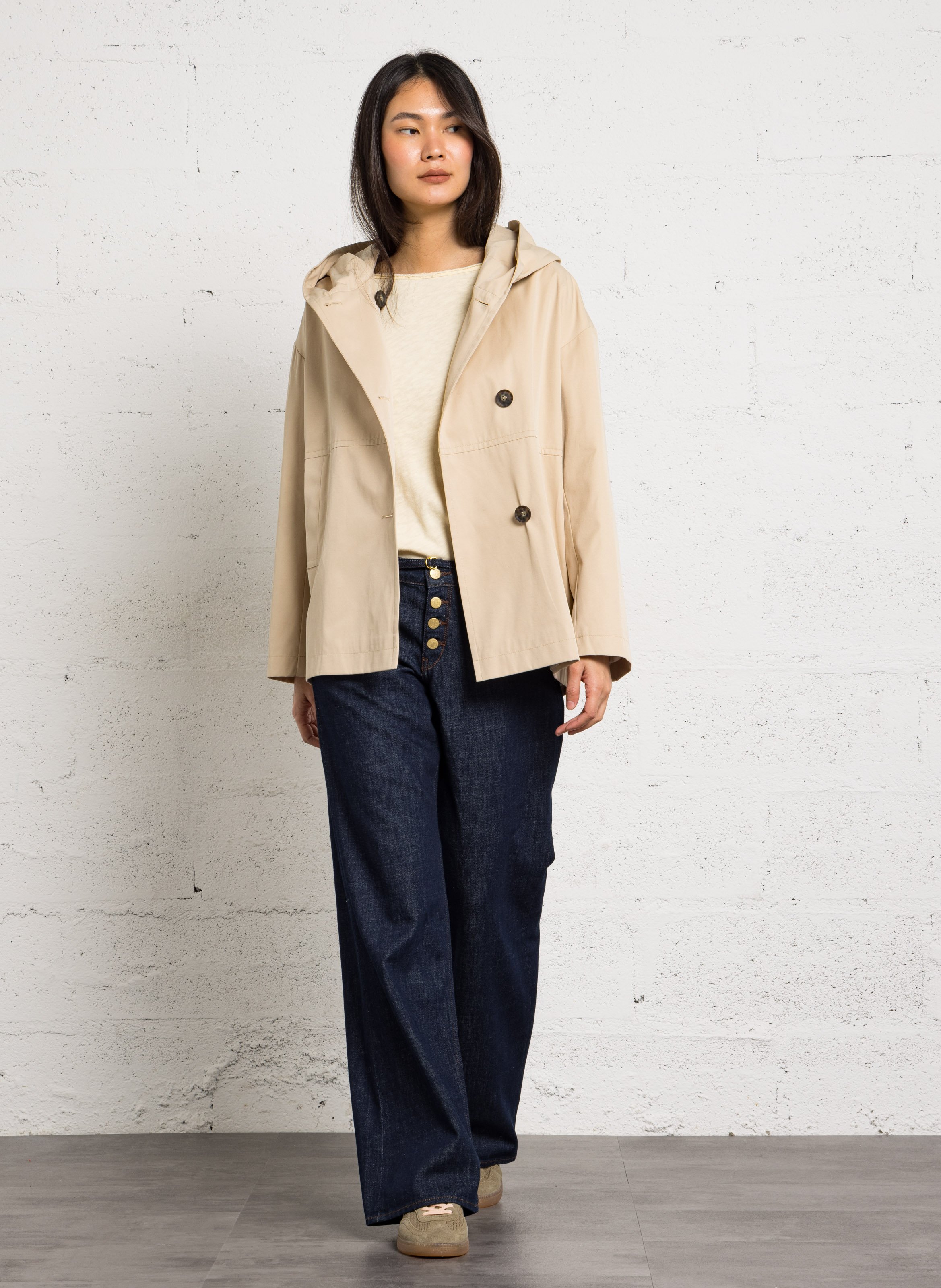 Veste oversize ARMOR-LUX Beige