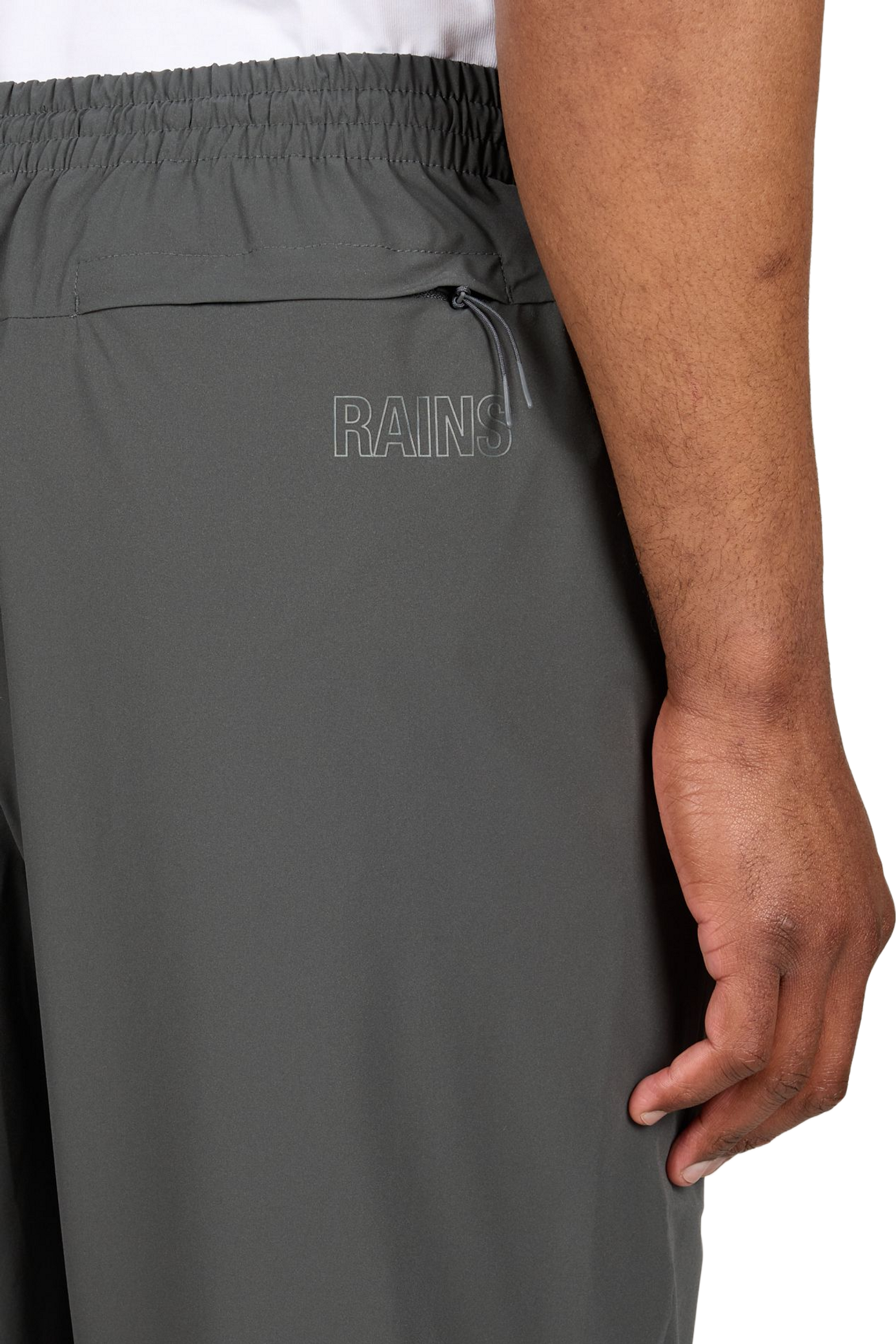 Pantalon Mito uni RAINS Gris