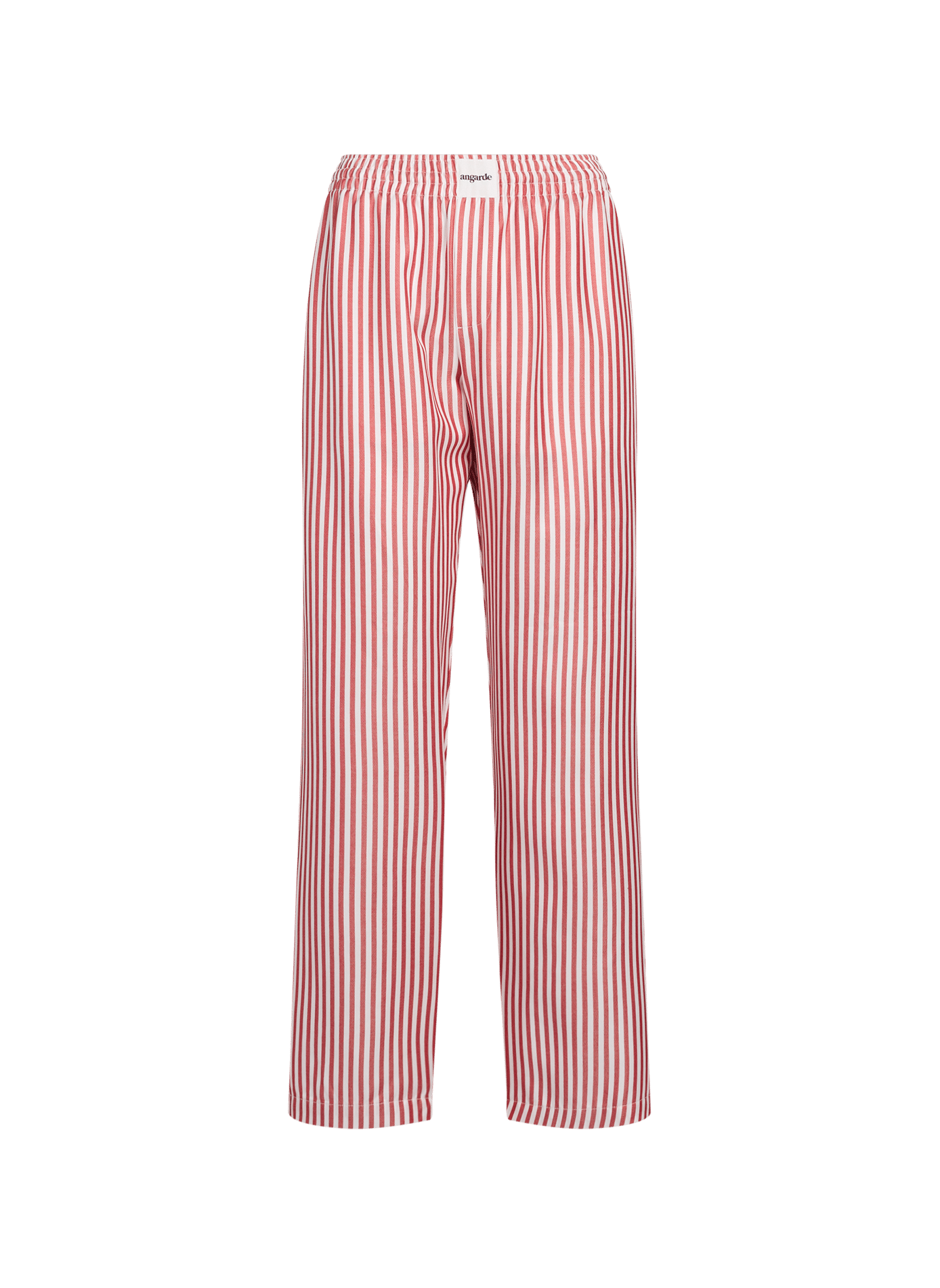 Pantalon de pyjama à rayures ANGARDE Rouge