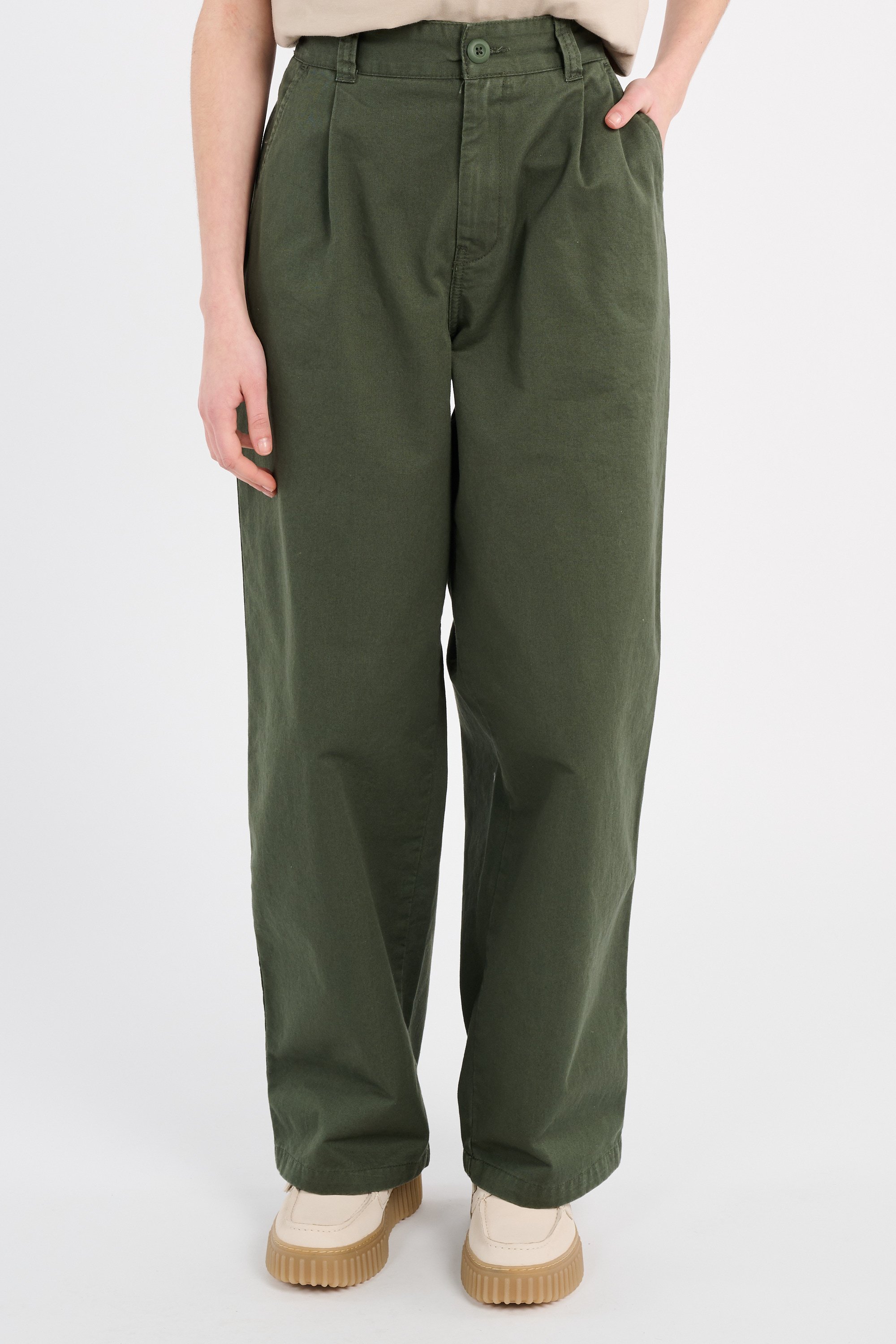 Pantalon w' marv pant CARHARTT WIP Kaki