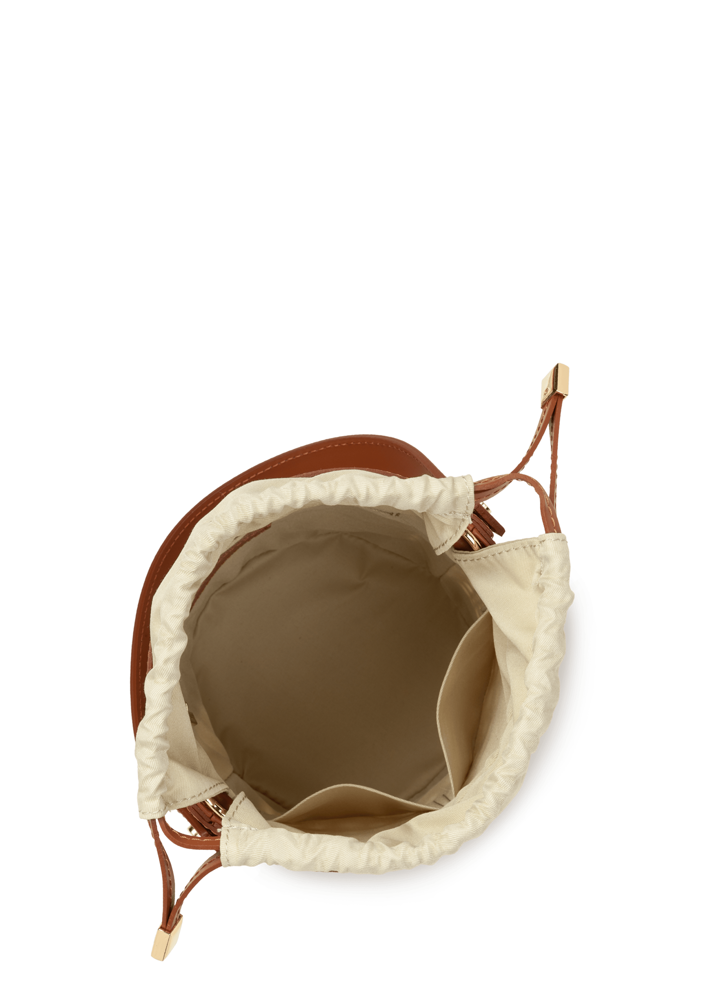 Sac seau - cannage rotin | Marron LANCASTER Femme
