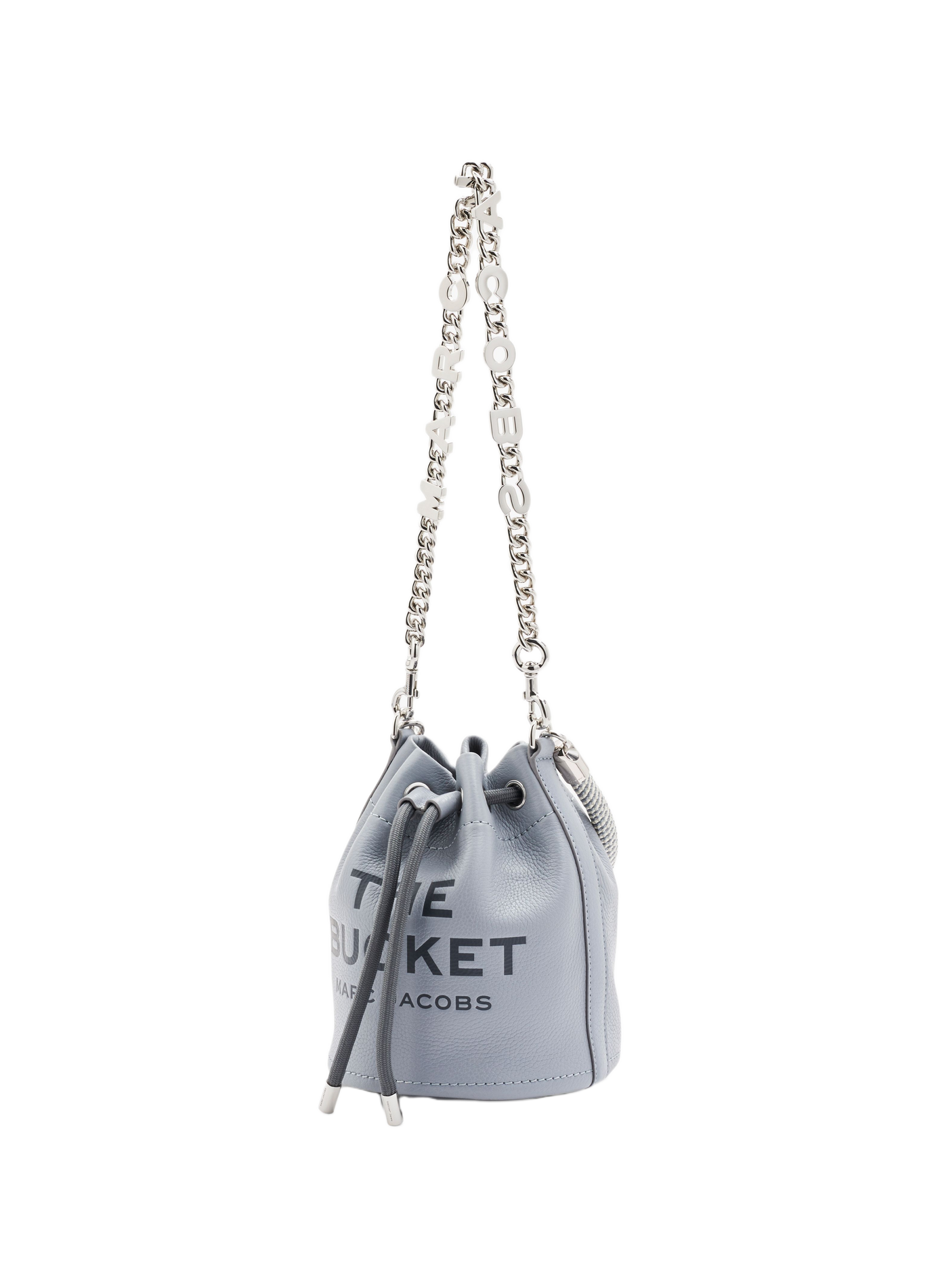Schouderband met ketting en logo MARC JACOBS Zilver