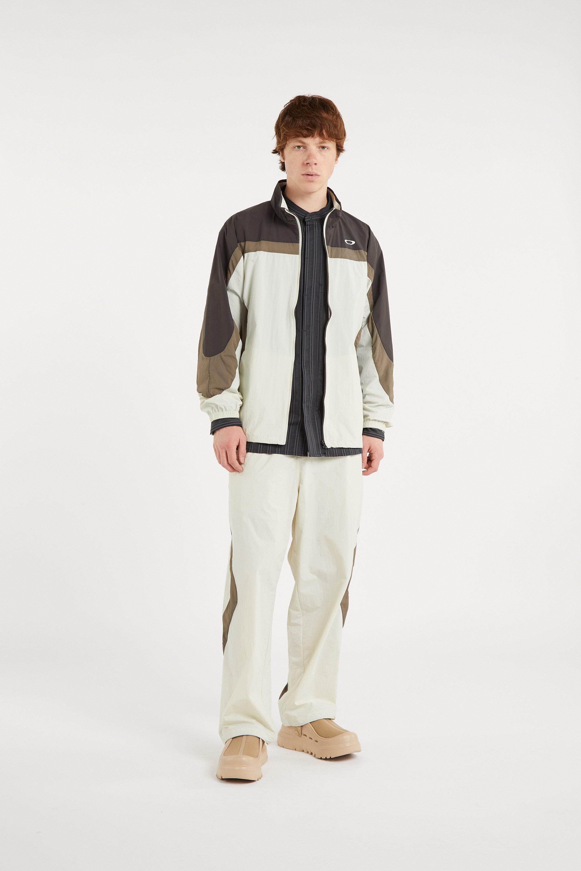 Veste oversize col montant new retro wind jacket 3.0 OAKLEY Beige