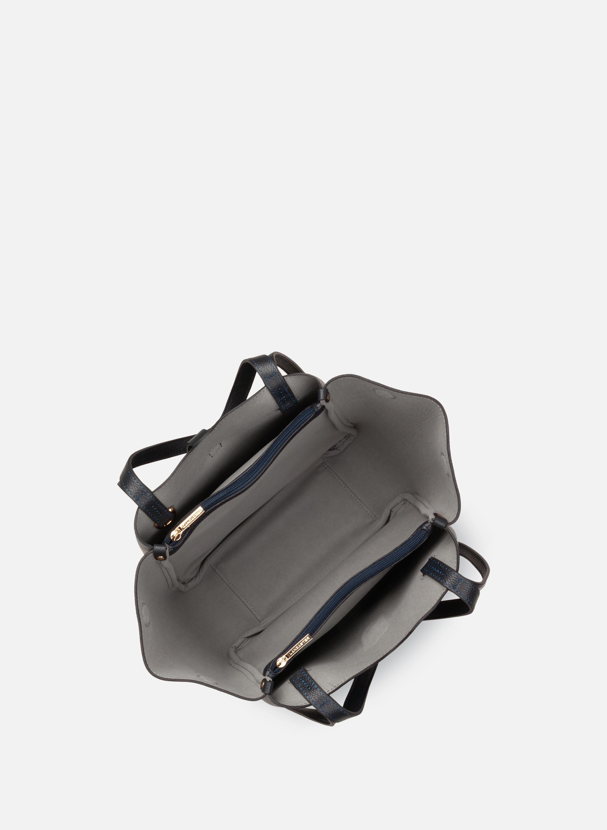Sac cabas épaule - milano horizon LANCASTER Bleu