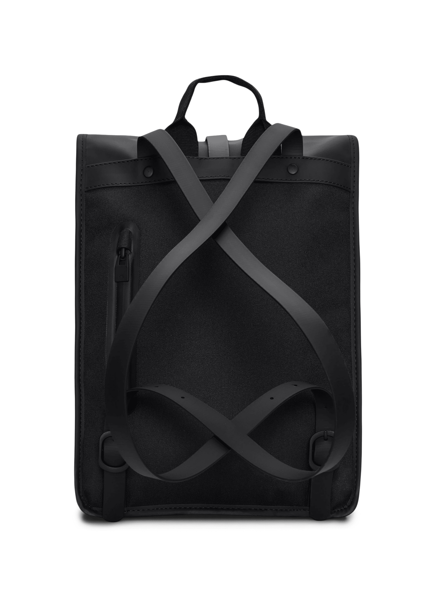 Rolltop backpack RAINS Black