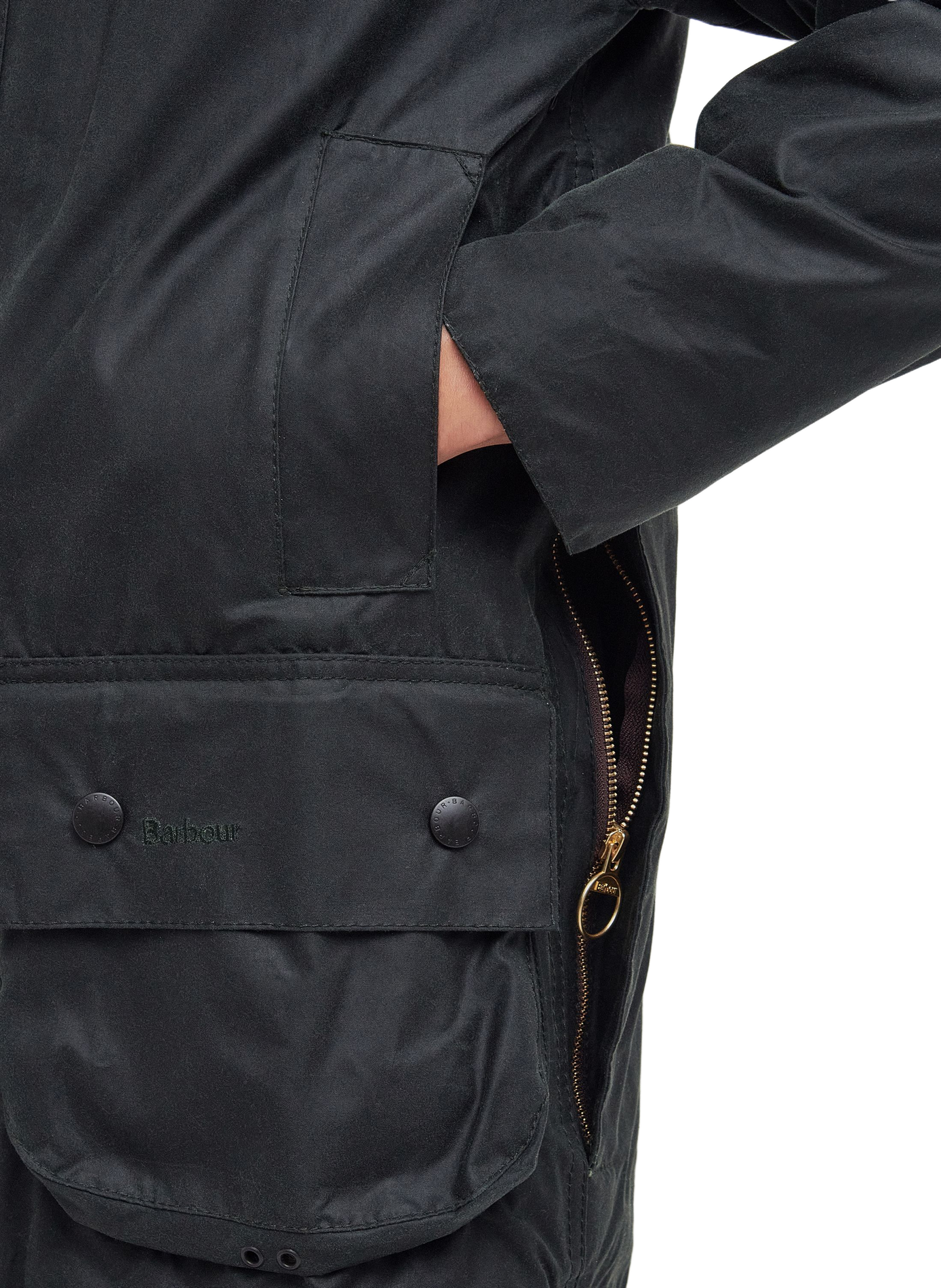 Wax Beaufort cotton jacket BARBOUR Green