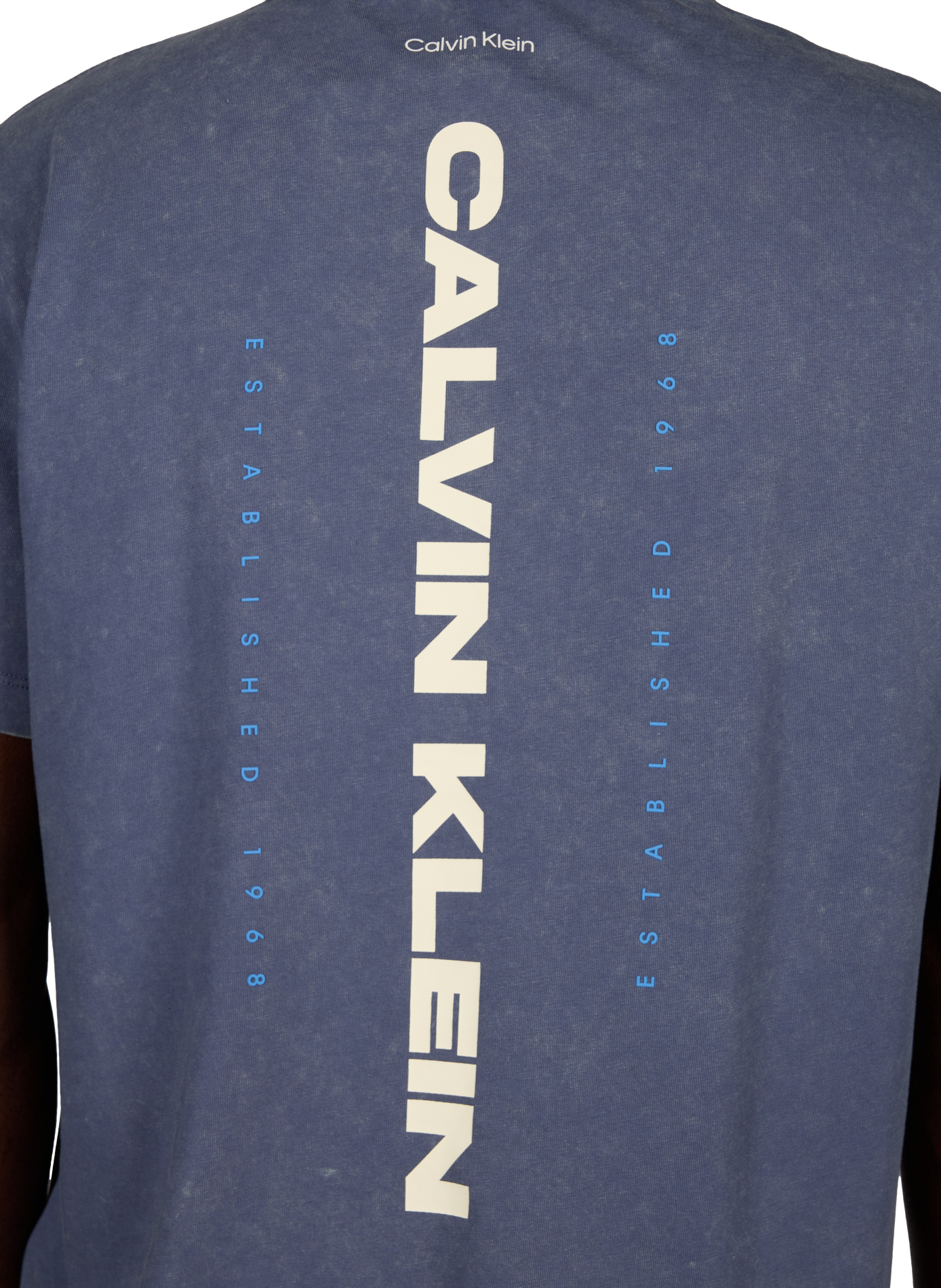 Tee-shirt oversize en coton CALVIN KLEIN Bleu
