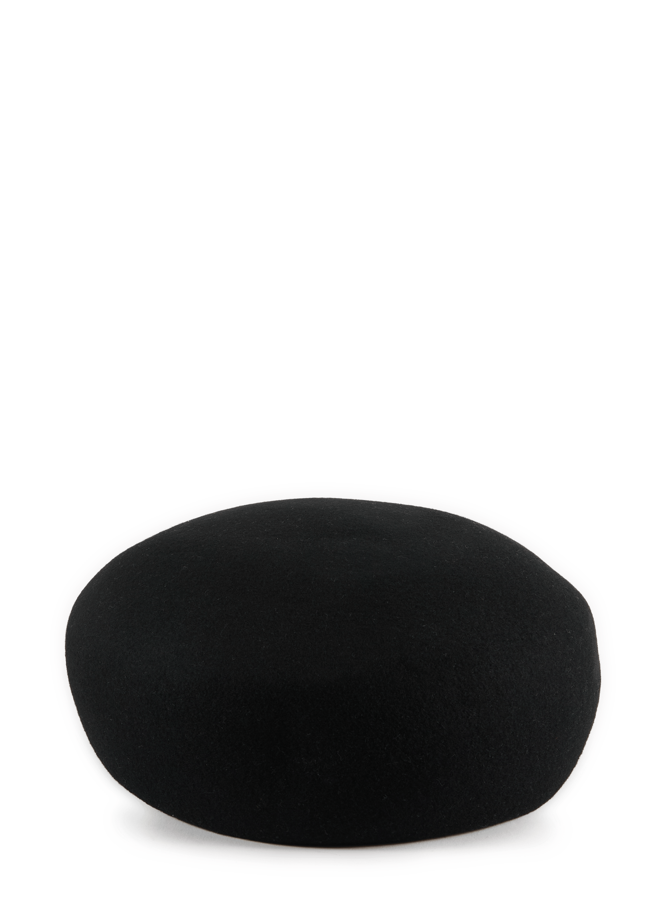 Beret uni en laine AU PRINTEMPS PARIS Noir