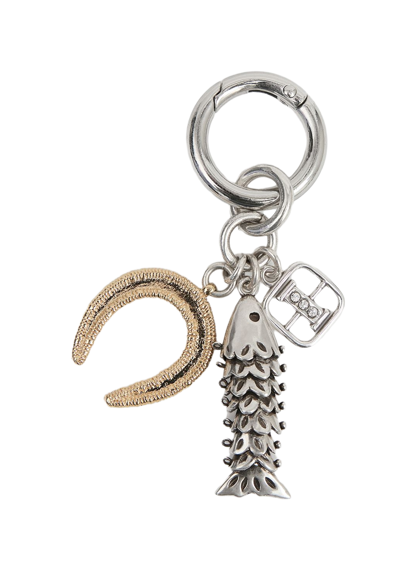 Porte-clés Charms Minifish kr ISABEL MARANT Argent