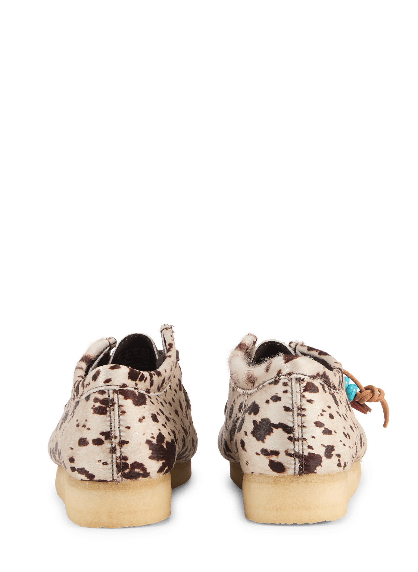 Derbies Wallabee en cuir CLARKS Multicolore