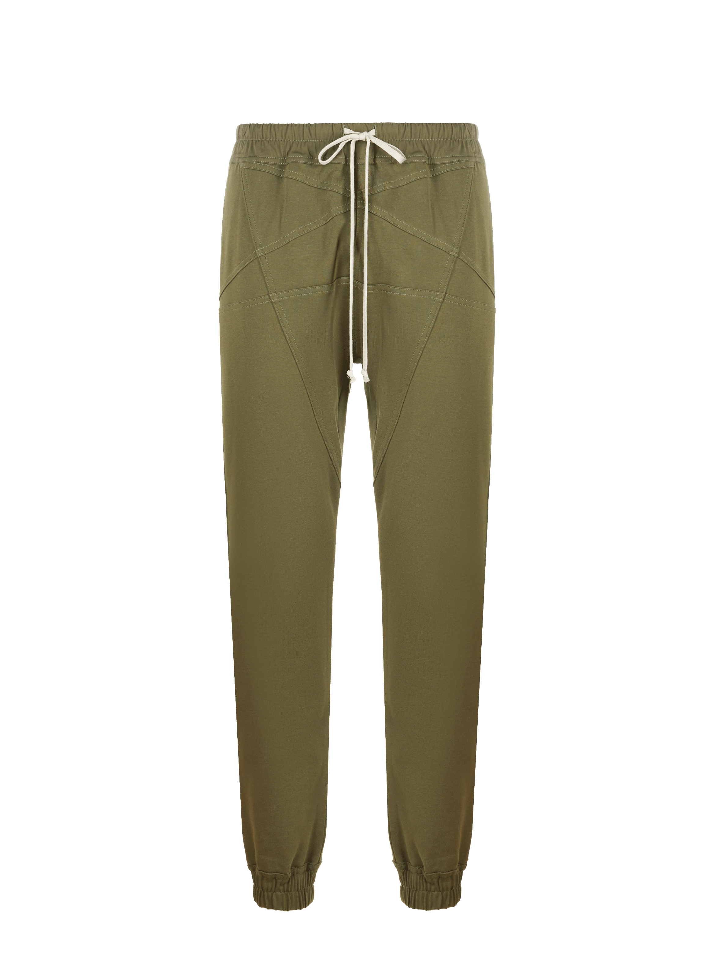 RICK OWENS Pantalon de survêtement en coton Vert