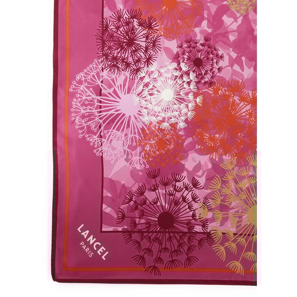 Foulard à motif en soie